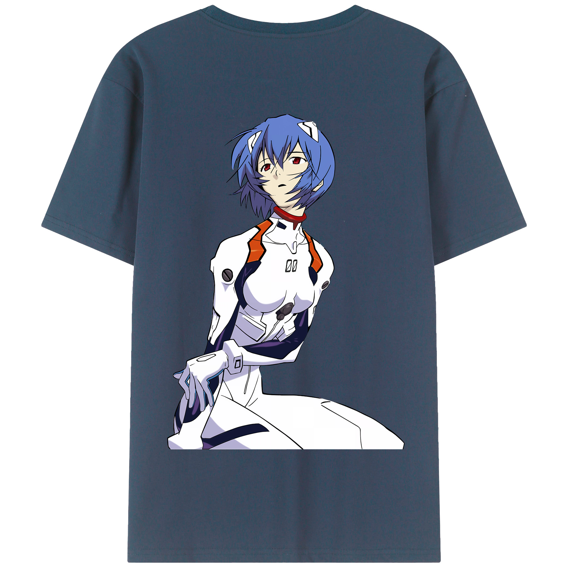 （画像用） EVA 新世紀エヴァンゲリオン 綿100％半袖Tシャツ（背面プリント）