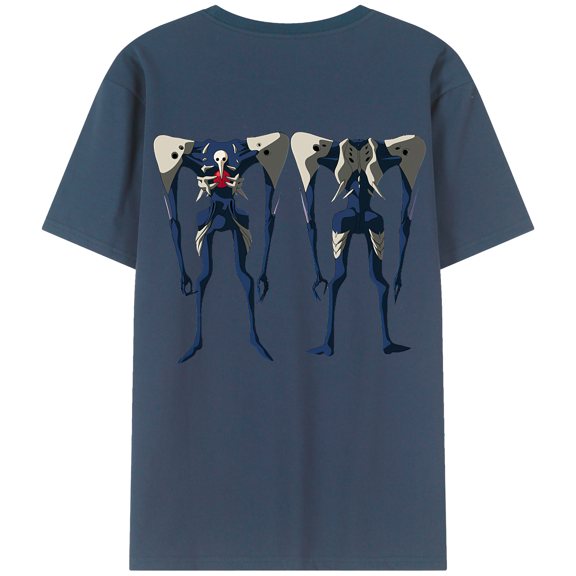 （画像用） EVA 新世紀エヴァンゲリオン 綿100％半袖Tシャツ（背面プリント）