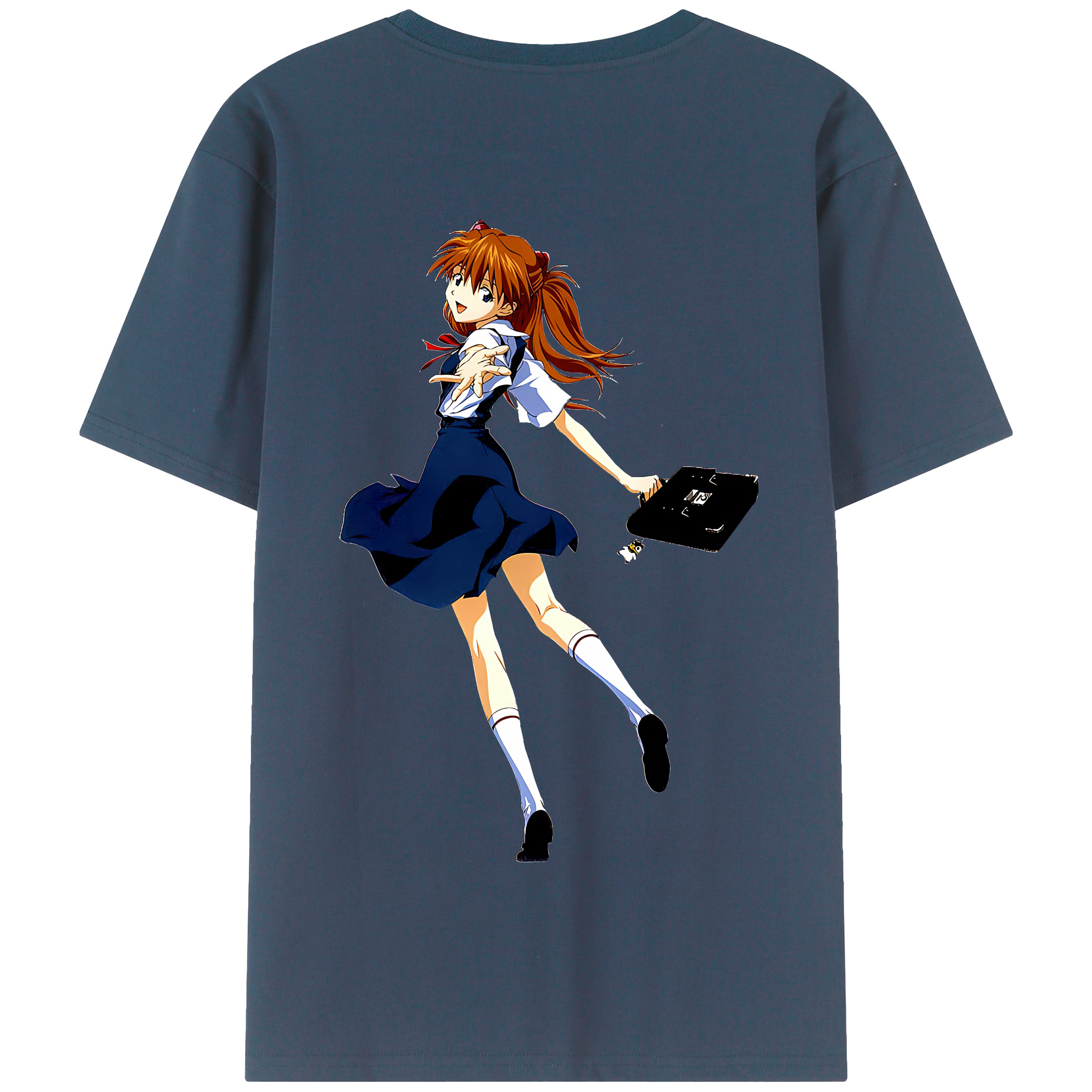 （画像用） EVA 新世紀エヴァンゲリオン 綿100％半袖Tシャツ（背面プリント）