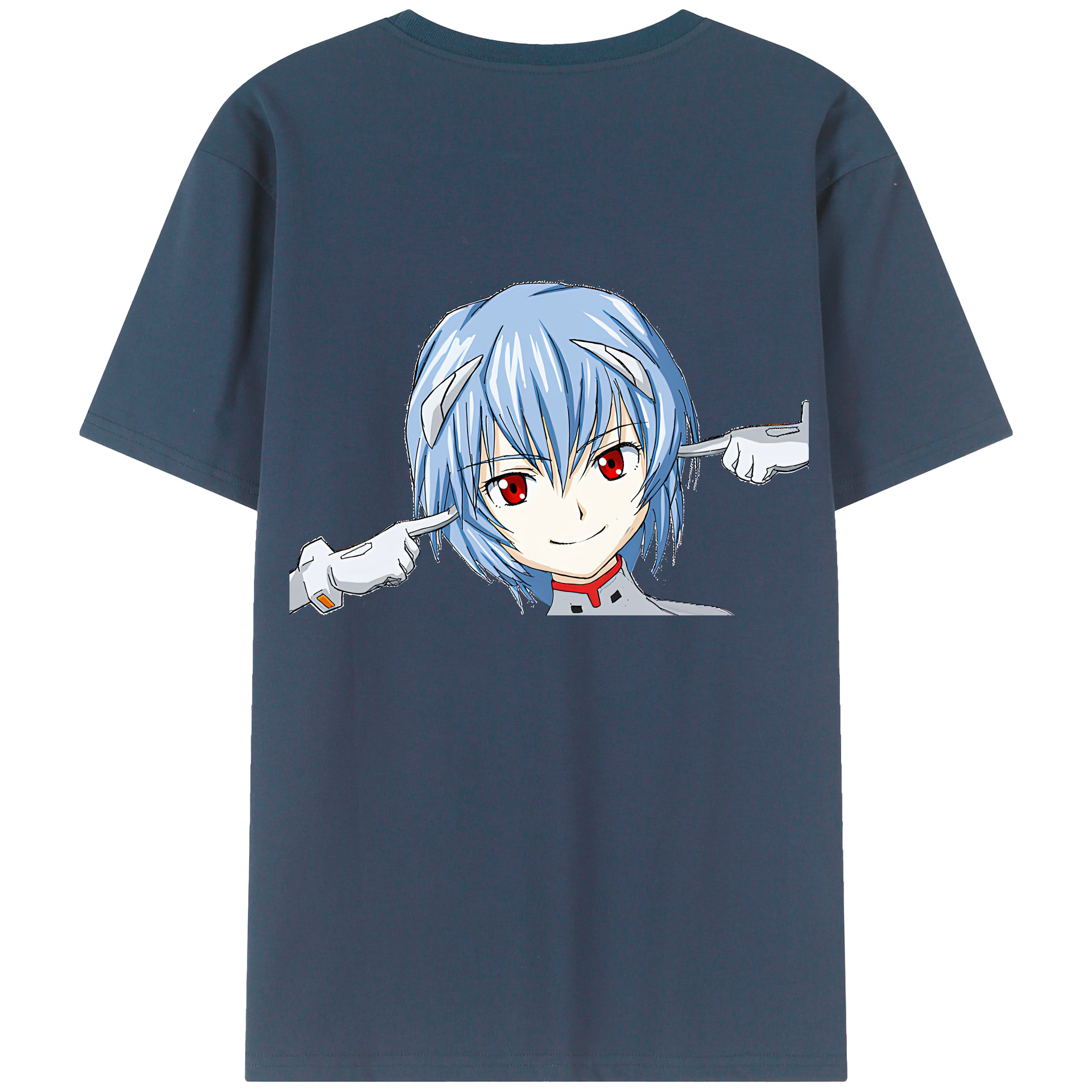 （画像用） EVA 新世紀エヴァンゲリオン 綿100％半袖Tシャツ（背面プリント）