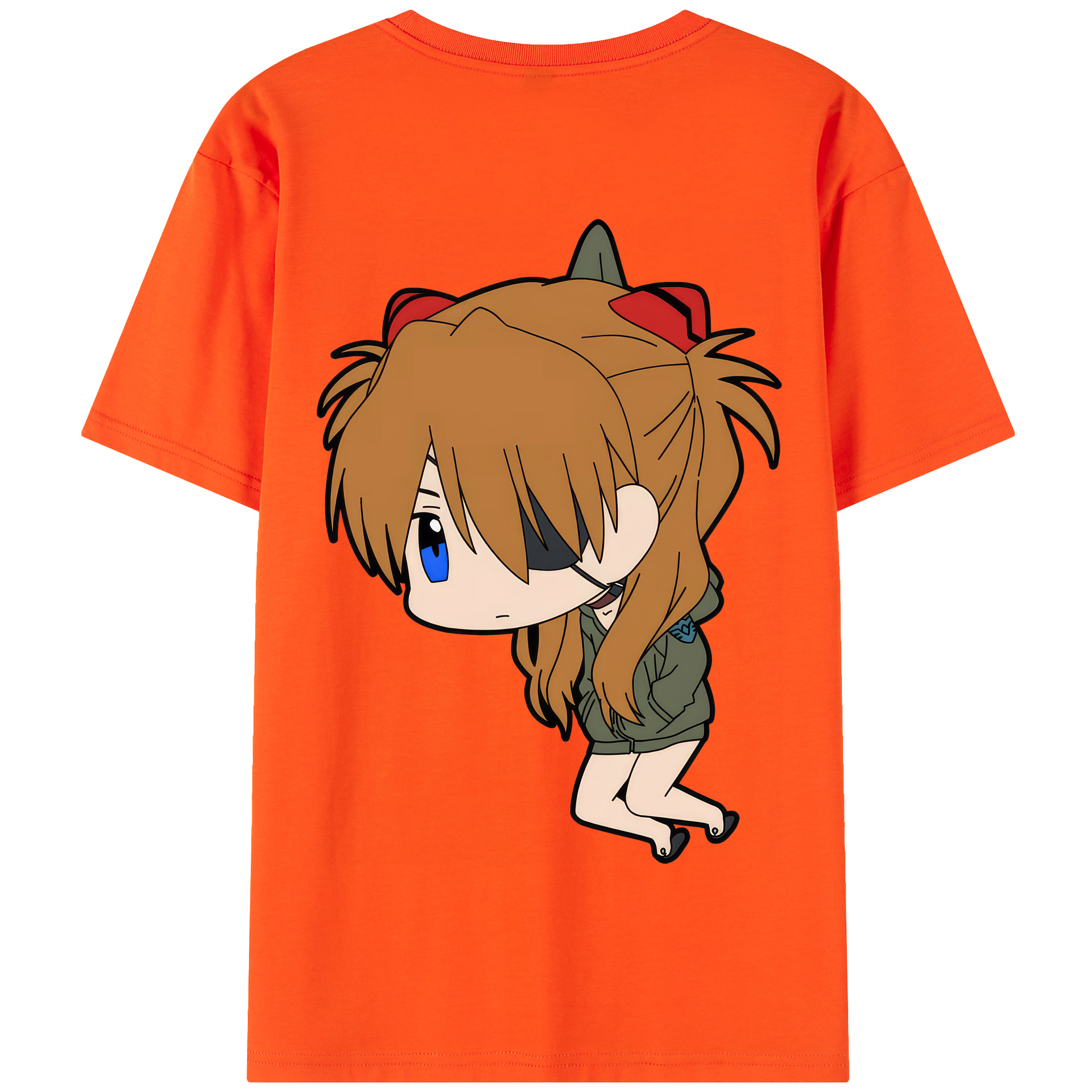 （画像用） EVA 新世紀エヴァンゲリオン 綿100％半袖Tシャツ（背面プリント）