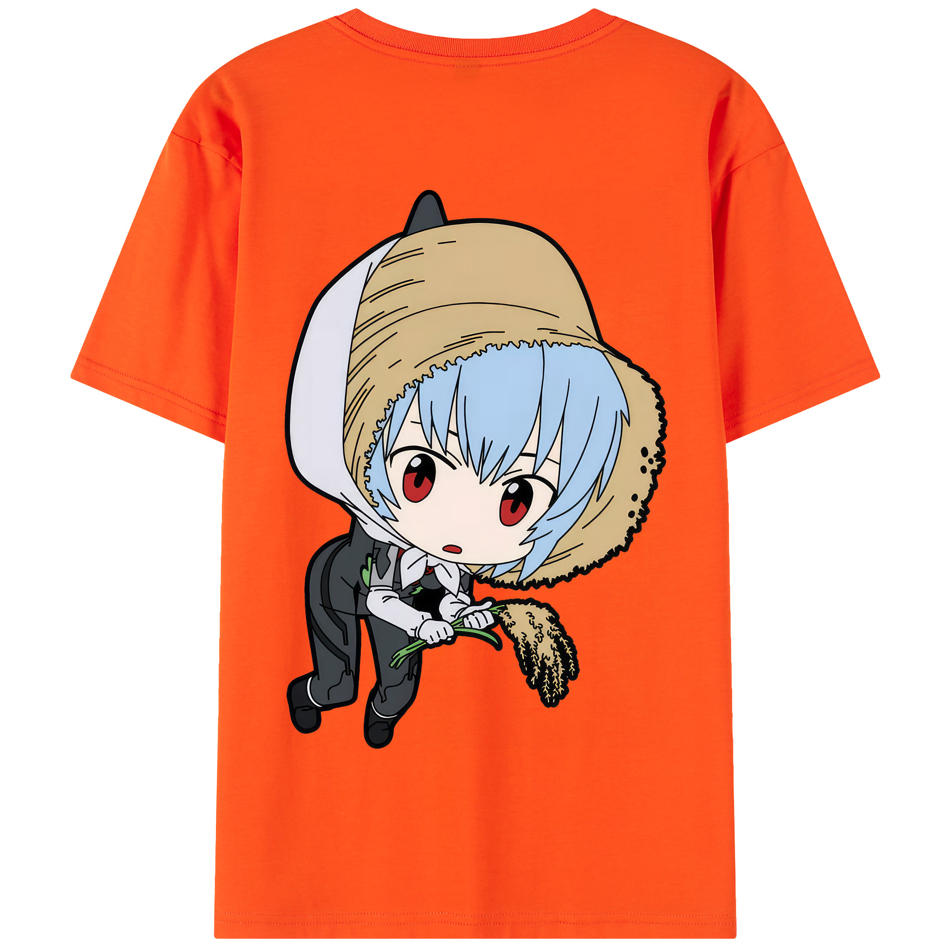 （画像用） EVA 新世紀エヴァンゲリオン 綿100％半袖Tシャツ（背面プリント）