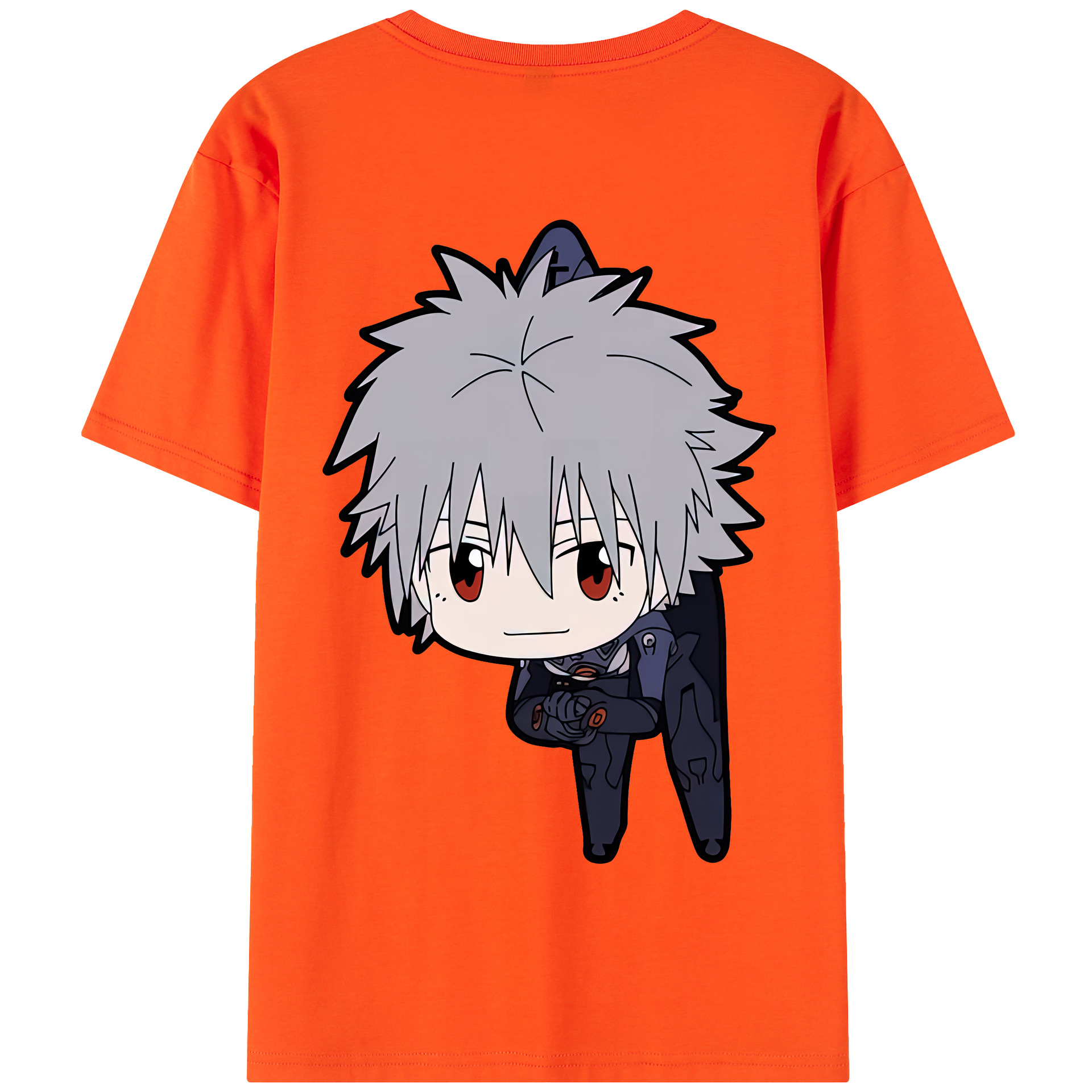 （画像用） EVA 新世紀エヴァンゲリオン 綿100％半袖Tシャツ（背面プリント）