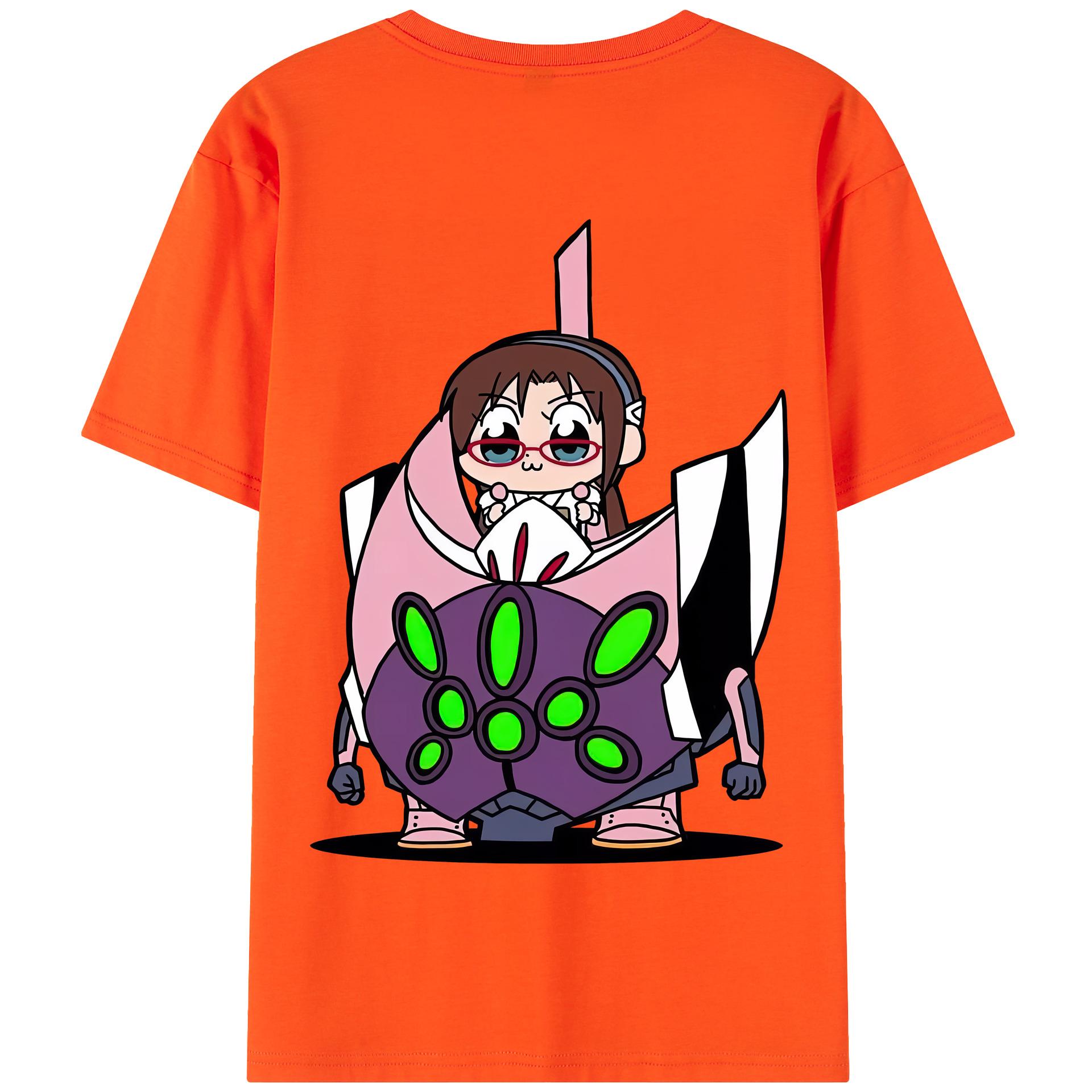 （画像用） EVA 新世紀エヴァンゲリオン 綿100％半袖Tシャツ（背面プリント）