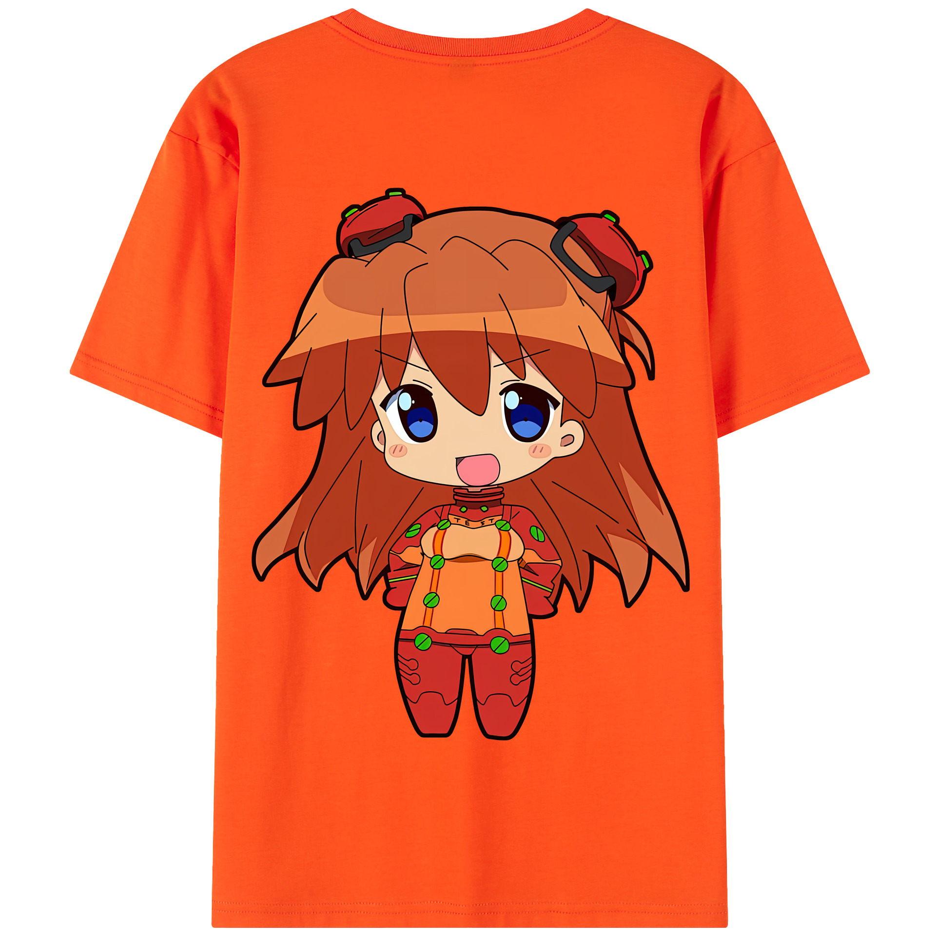 （画像用） EVA 新世紀エヴァンゲリオン 綿100％半袖Tシャツ（背面プリント）