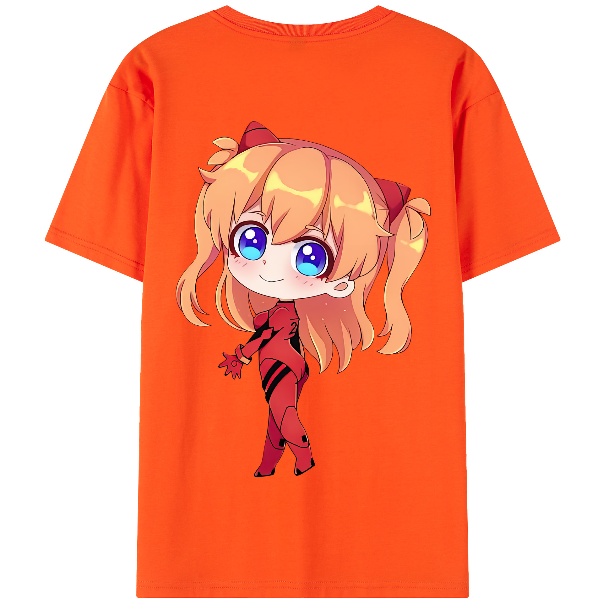 （画像用） EVA 新世紀エヴァンゲリオン 綿100％半袖Tシャツ（背面プリント）
