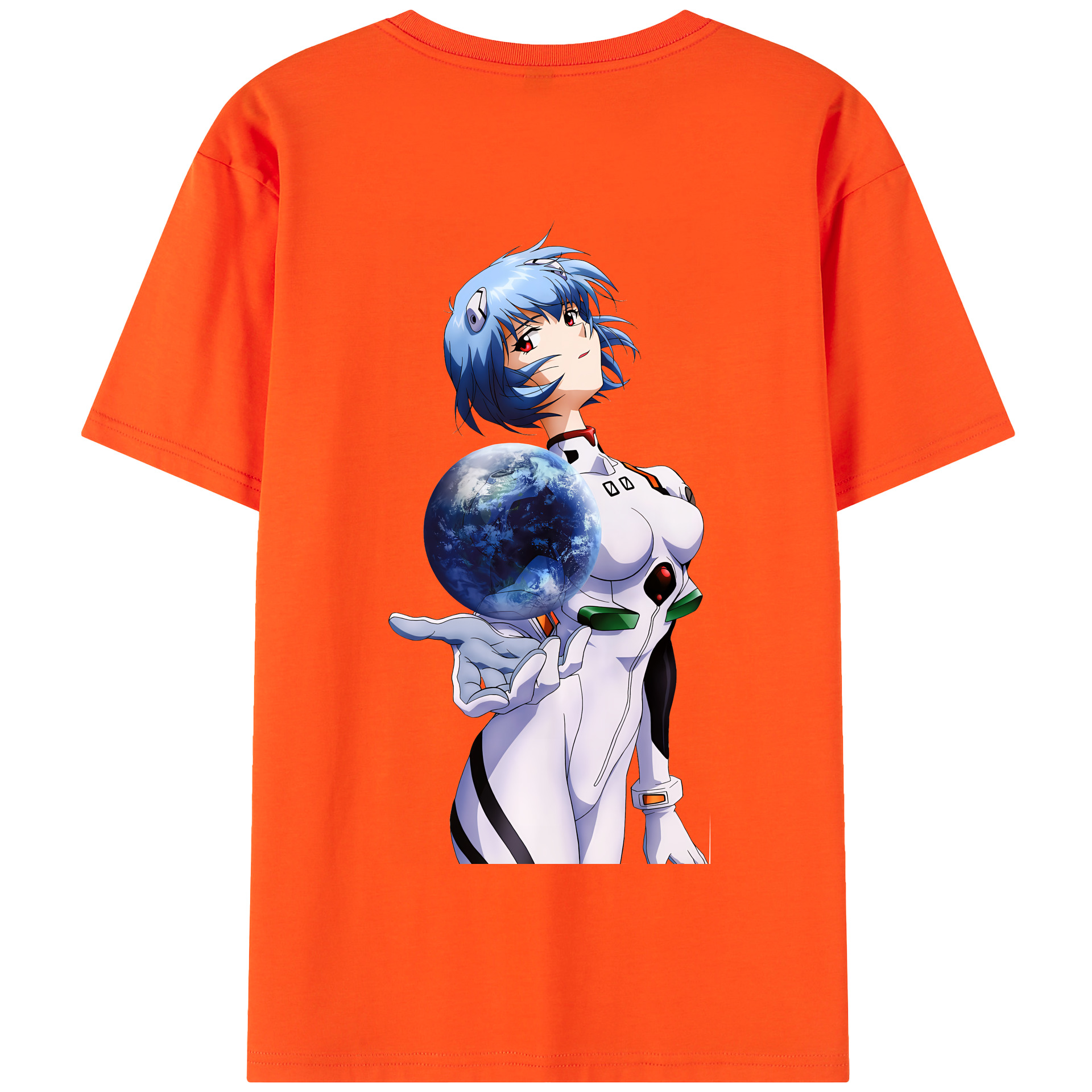 （画像用） EVA 新世紀エヴァンゲリオン 綿100％半袖Tシャツ（背面プリント）