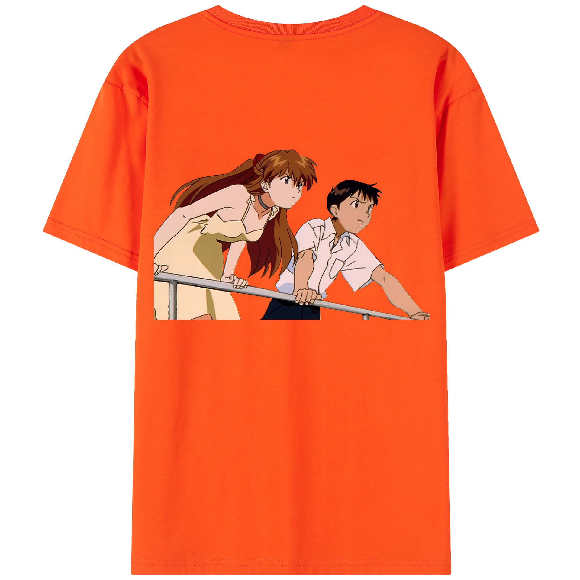 （画像用） EVA 新世紀エヴァンゲリオン 綿100％半袖Tシャツ（背面プリント）