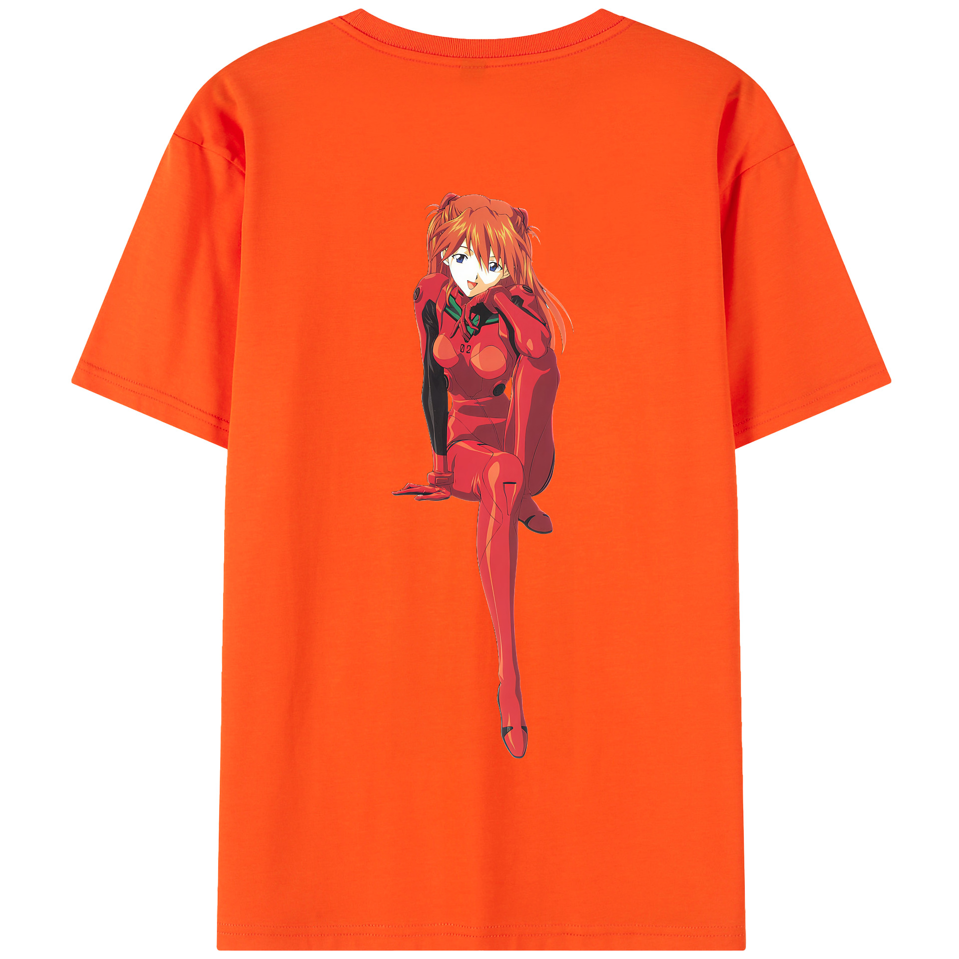 （画像用） EVA 新世紀エヴァンゲリオン 綿100％半袖Tシャツ（背面プリント）