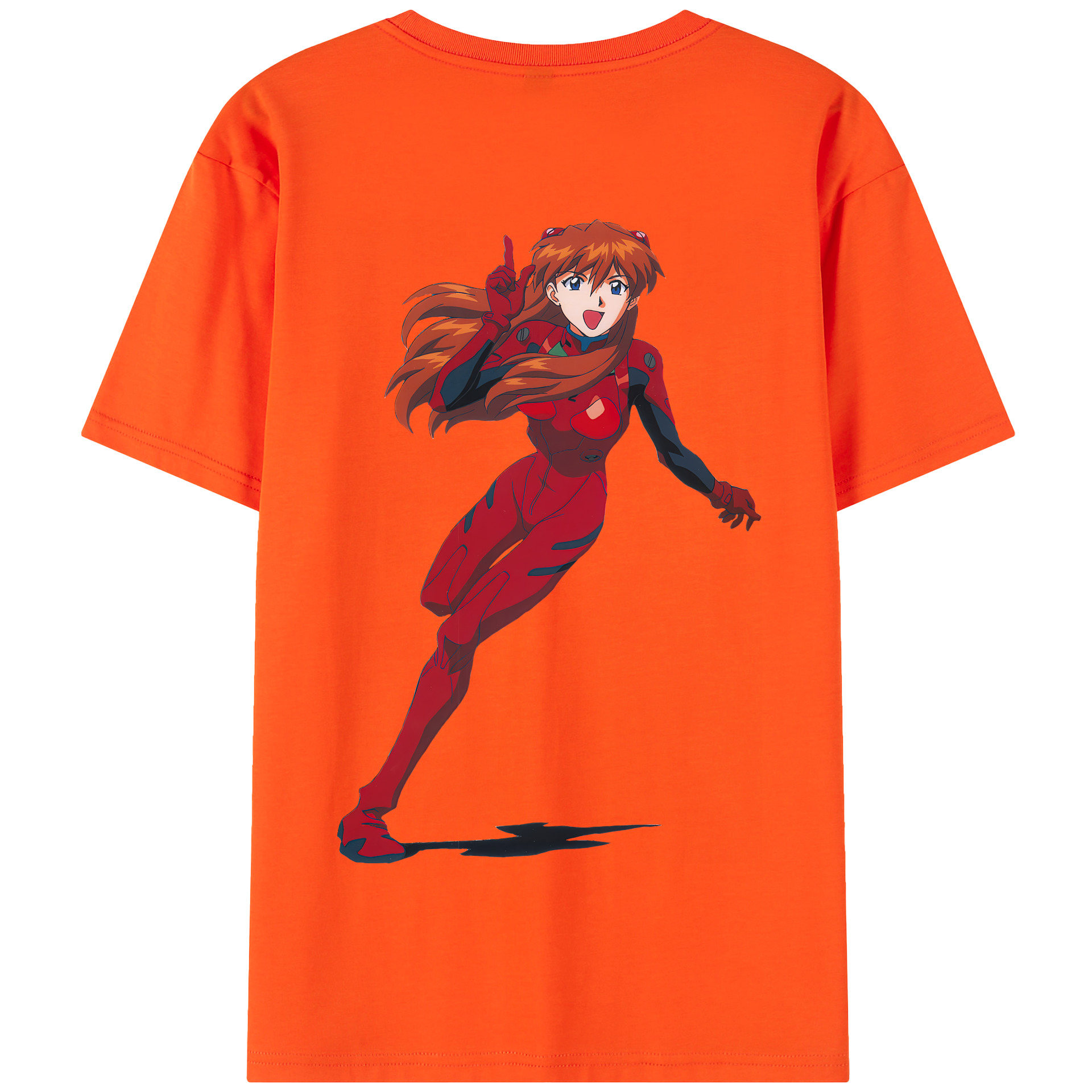 （画像用） EVA 新世紀エヴァンゲリオン 綿100％半袖Tシャツ（背面プリント）