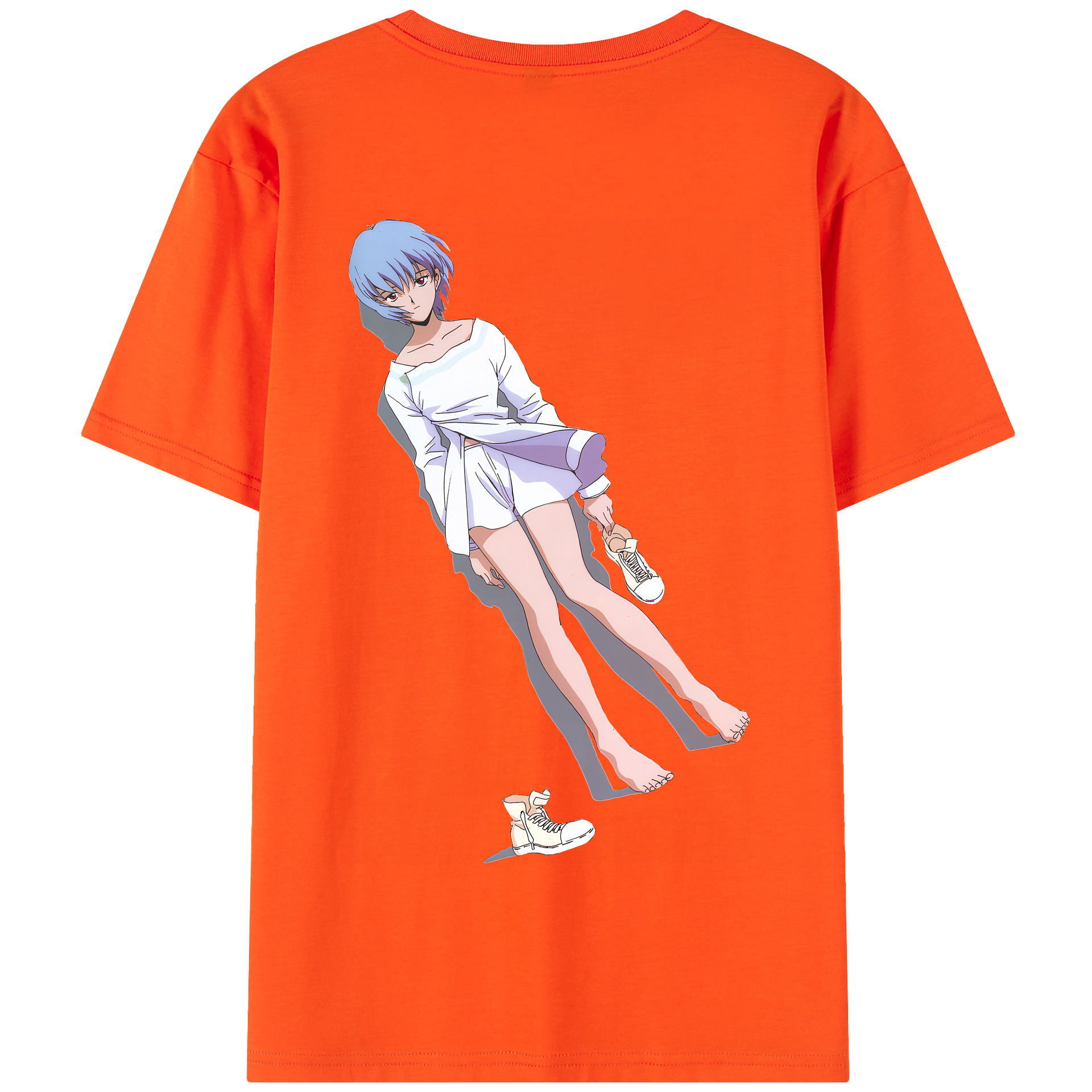 （画像用） EVA 新世紀エヴァンゲリオン 綿100％半袖Tシャツ（背面プリント）