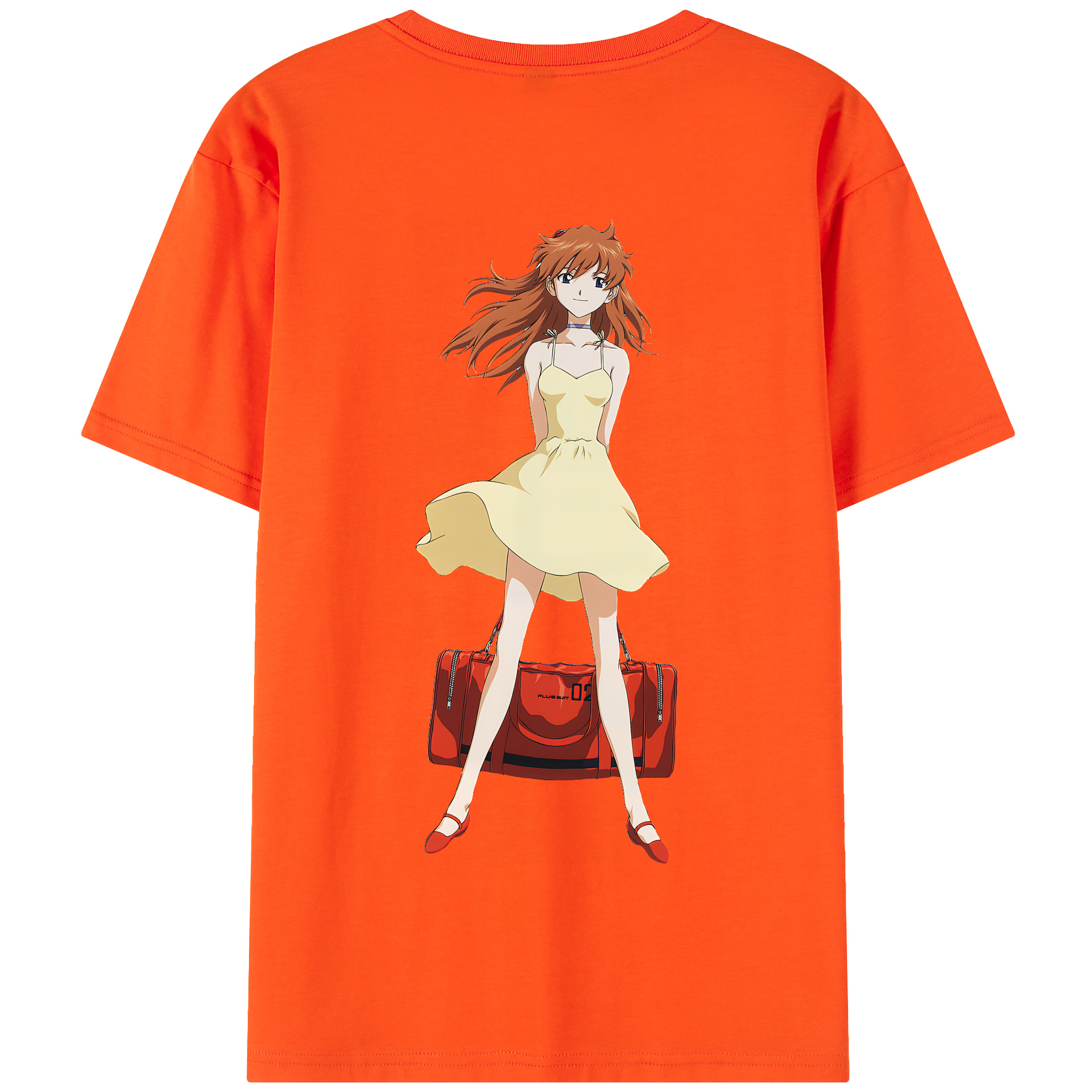 （画像用） EVA 新世紀エヴァンゲリオン 綿100％半袖Tシャツ（背面プリント）