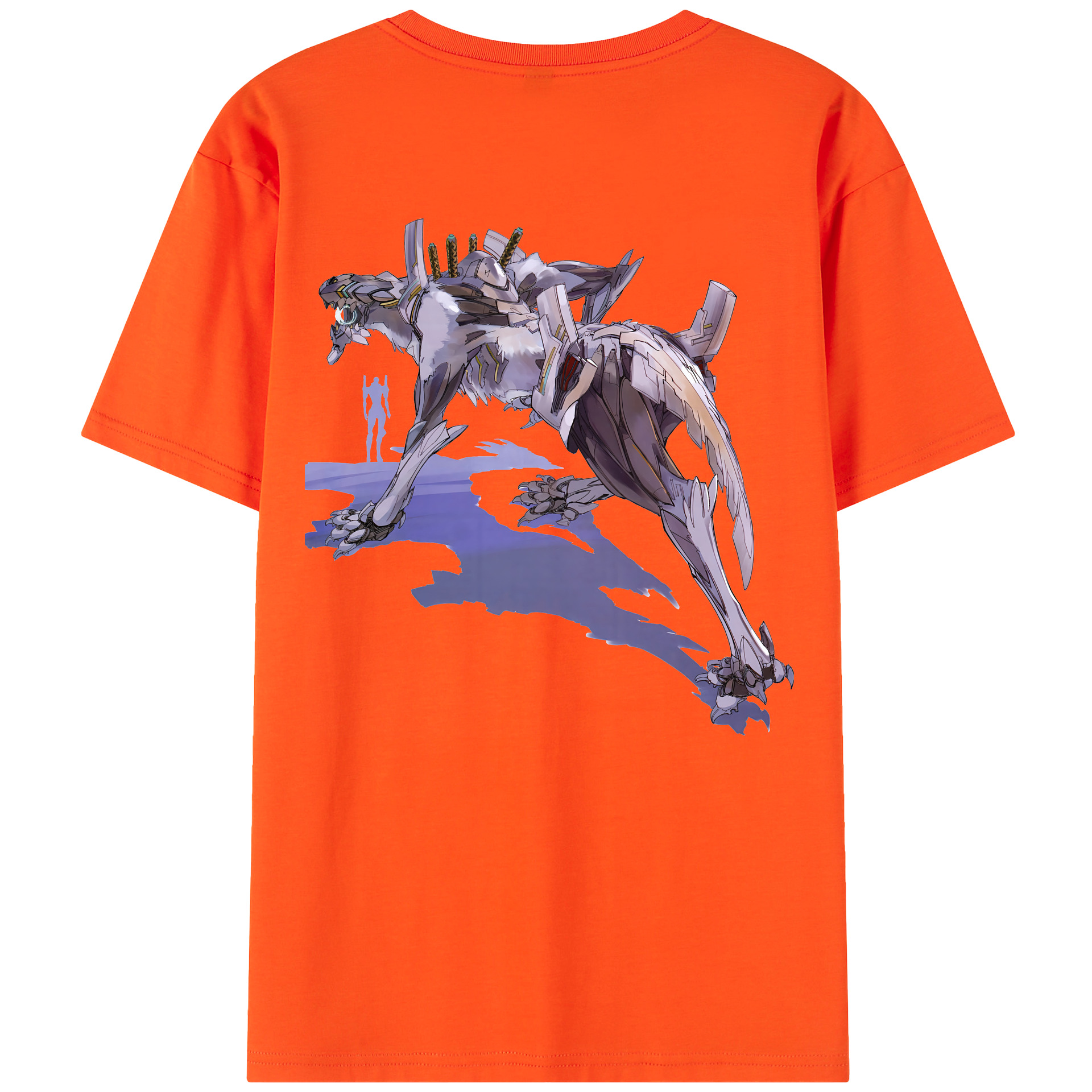 （画像用） EVA 新世紀エヴァンゲリオン 綿100％半袖Tシャツ（背面プリント）