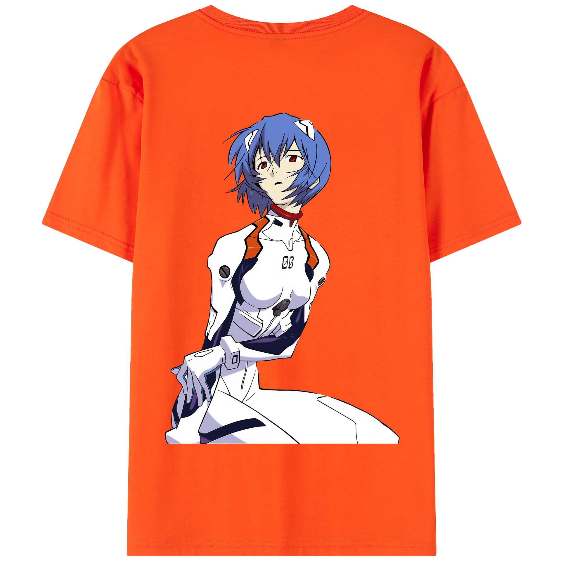（画像用） EVA 新世紀エヴァンゲリオン 綿100％半袖Tシャツ（背面プリント）