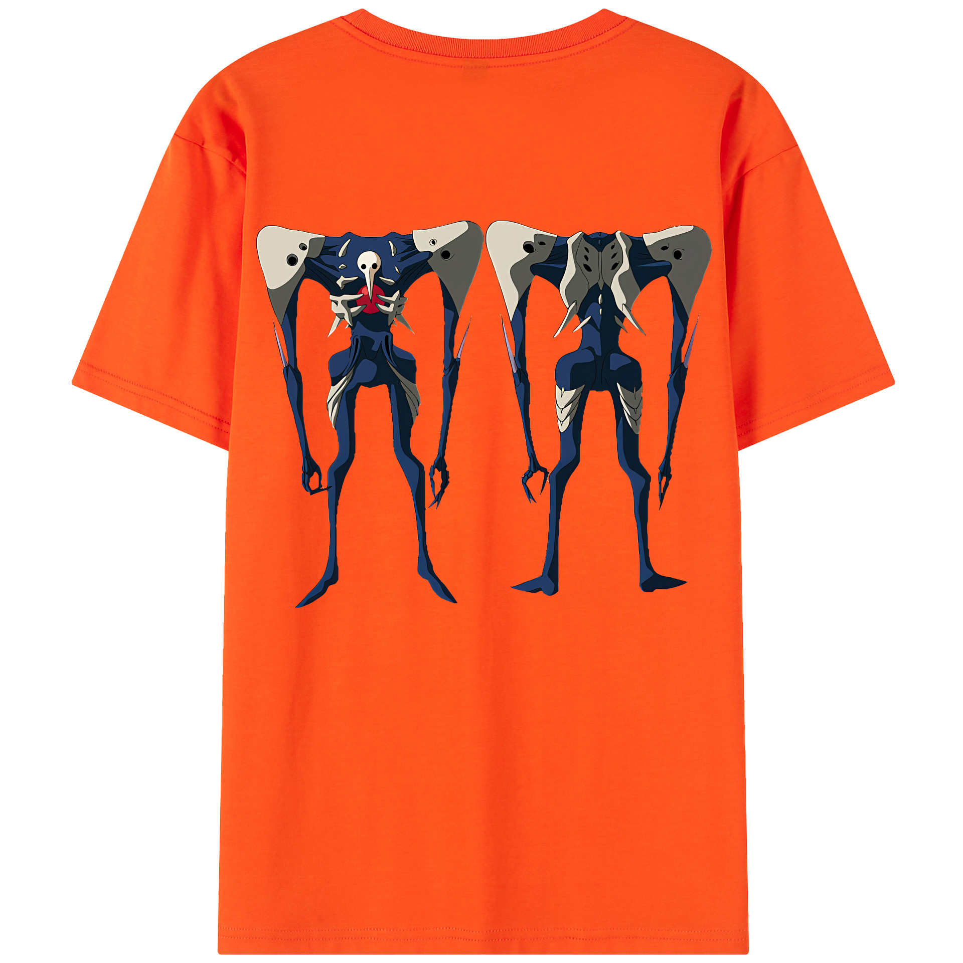 （画像用） EVA 新世紀エヴァンゲリオン 綿100％半袖Tシャツ（背面プリント）