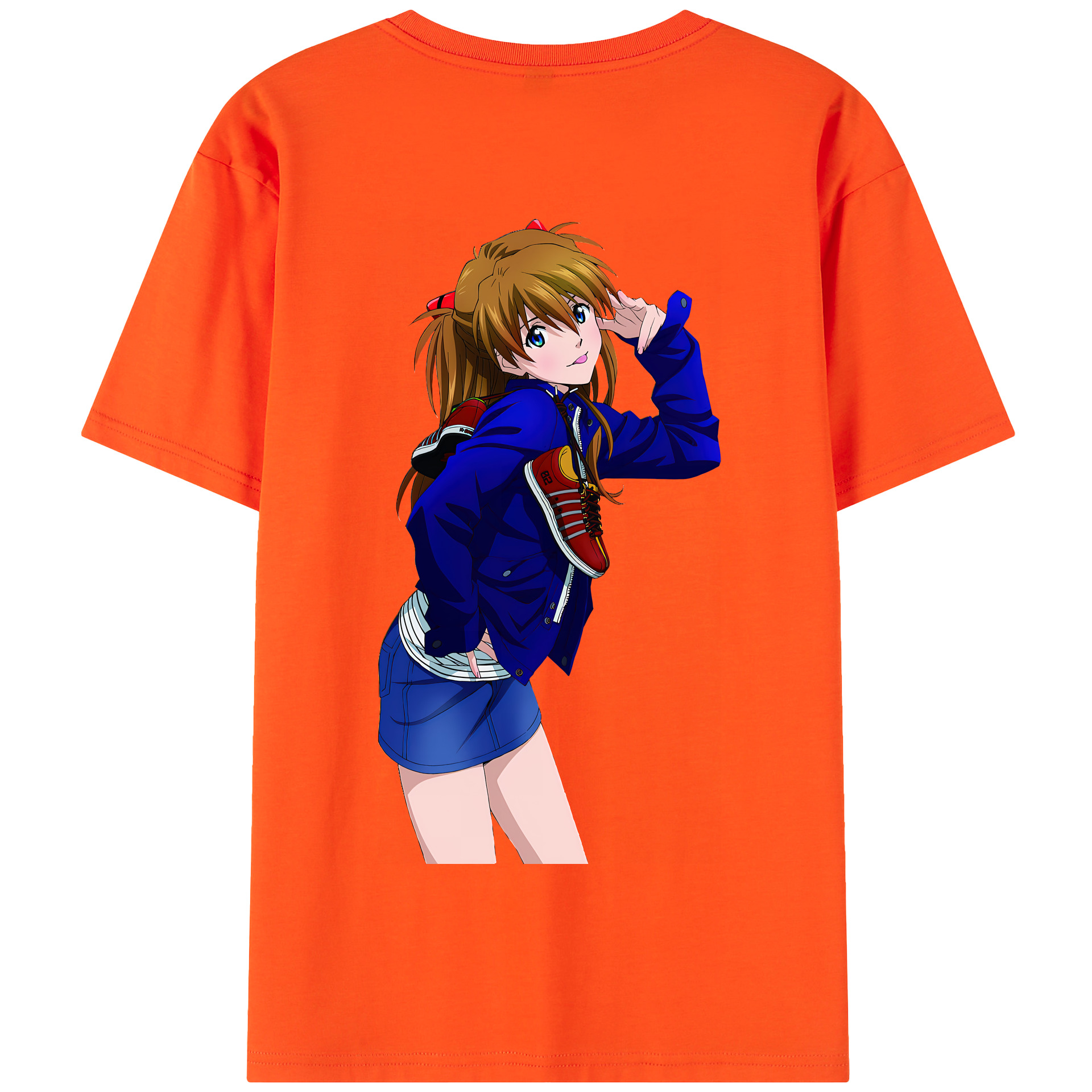 （画像用） EVA 新世紀エヴァンゲリオン 綿100％半袖Tシャツ（背面プリント）