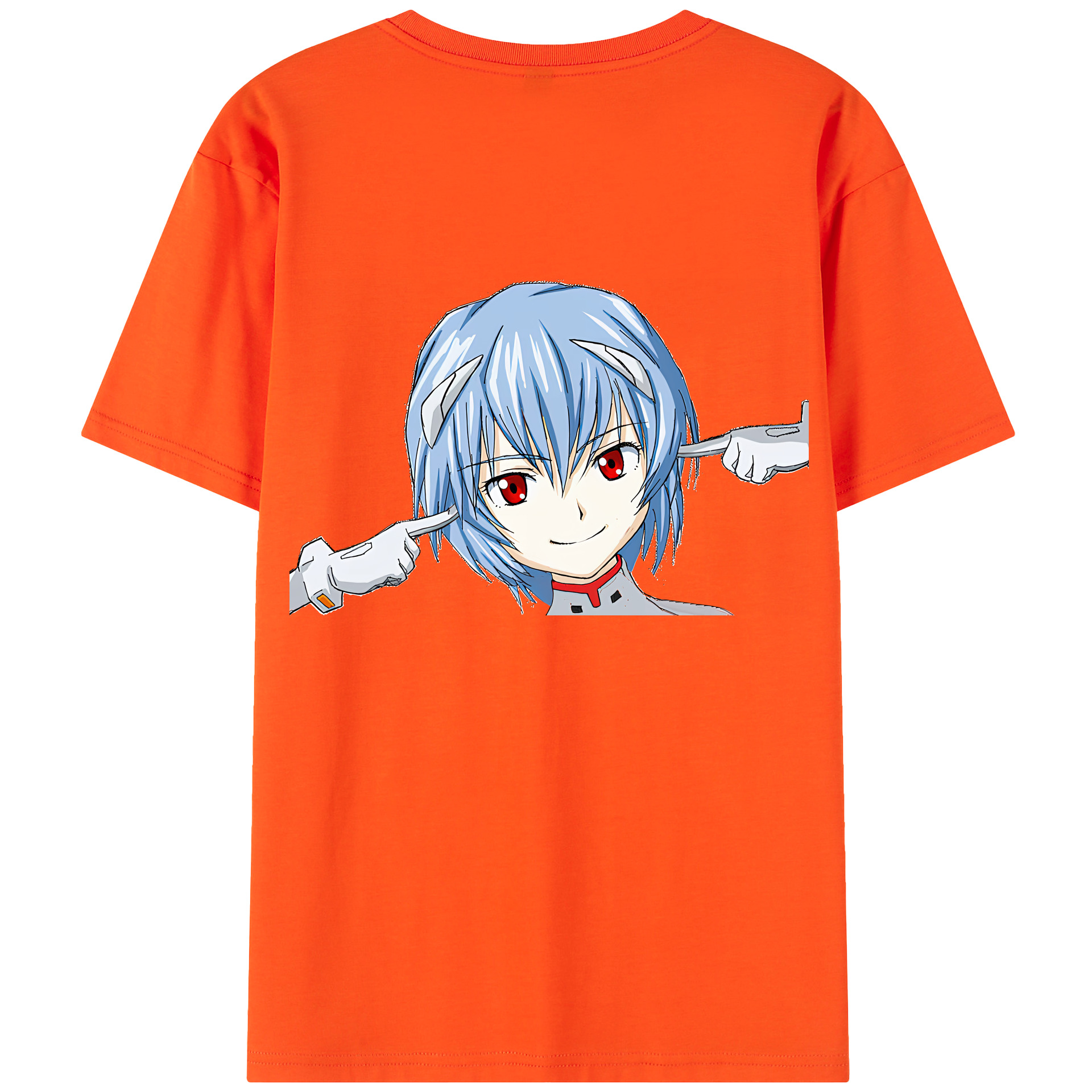 （画像用） EVA 新世紀エヴァンゲリオン 綿100％半袖Tシャツ（背面プリント）