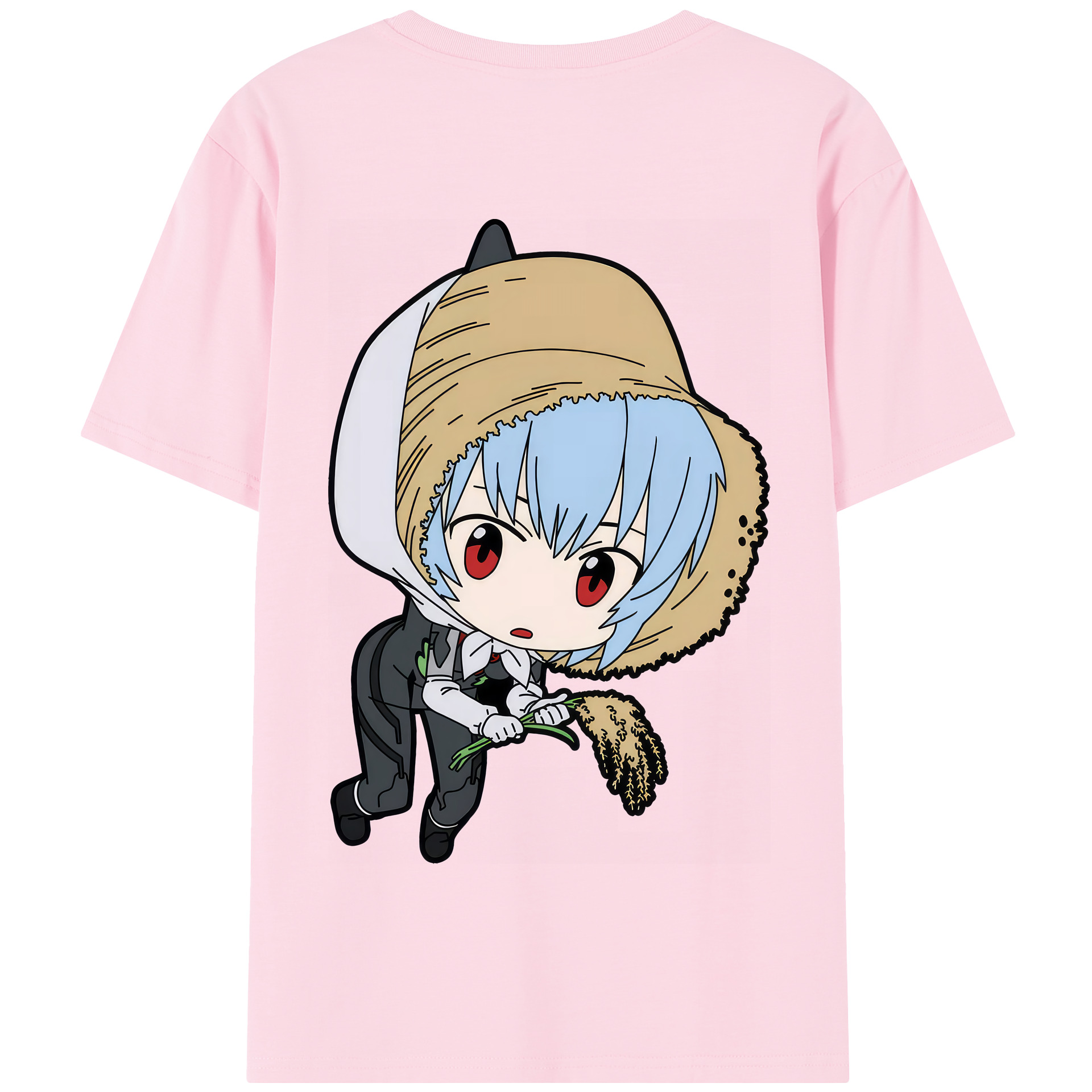 （画像用） EVA 新世紀エヴァンゲリオン 綿100％半袖Tシャツ（背面プリント）