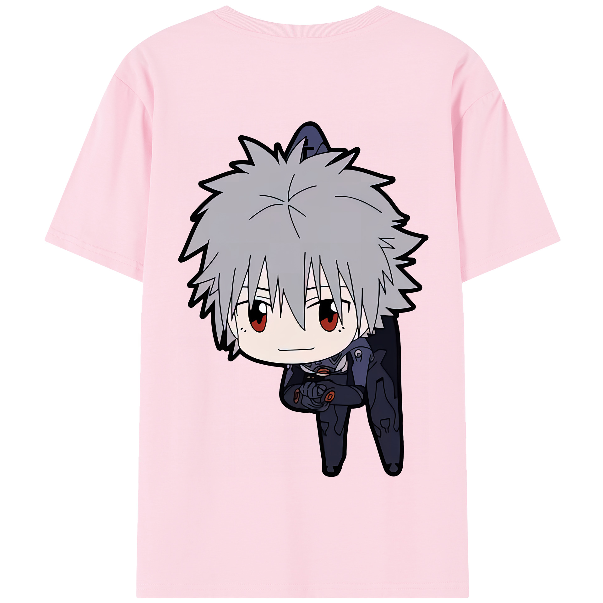 （画像用） EVA 新世紀エヴァンゲリオン 綿100％半袖Tシャツ（背面プリント）