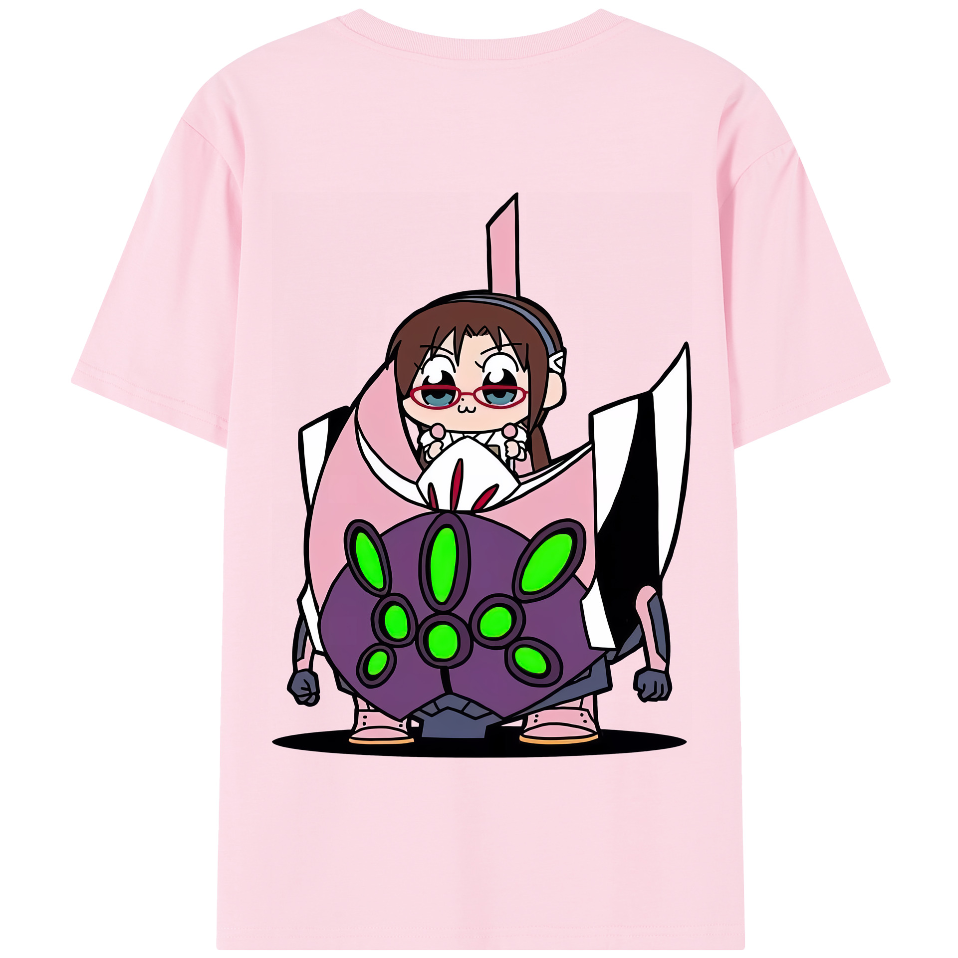 （画像用） EVA 新世紀エヴァンゲリオン 綿100％半袖Tシャツ（背面プリント）