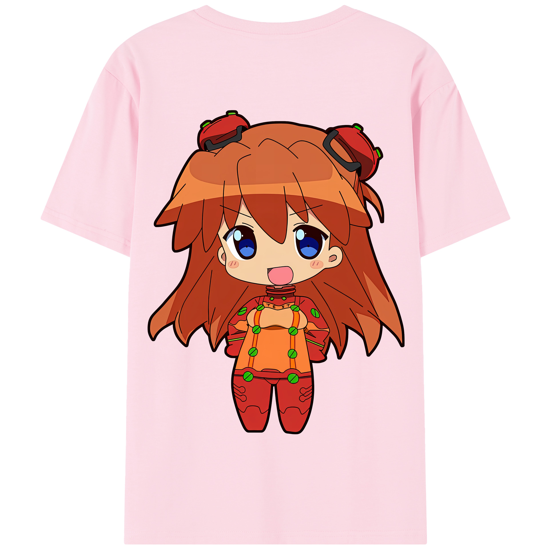 （画像用） EVA 新世紀エヴァンゲリオン 綿100％半袖Tシャツ（背面プリント）