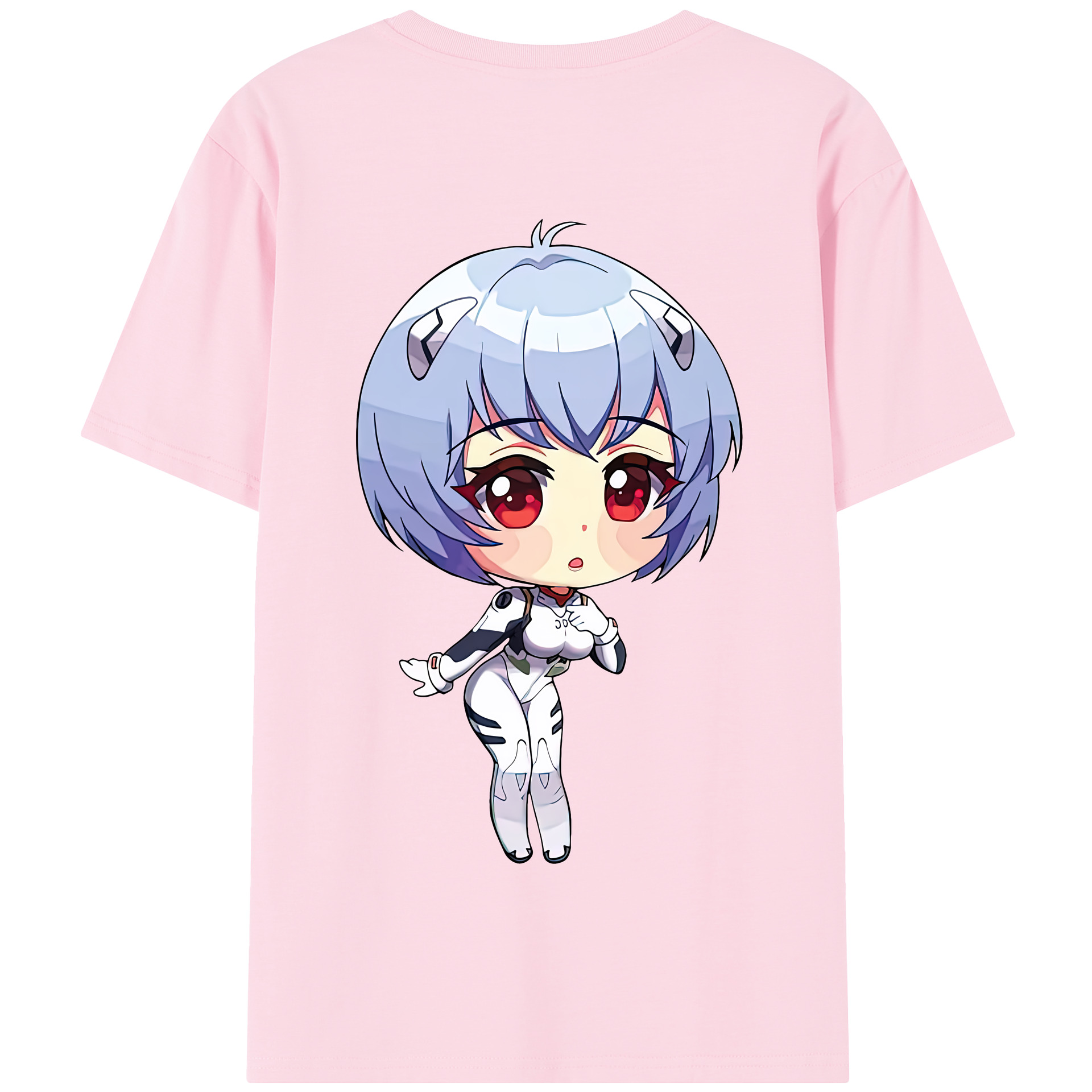 （画像用） EVA 新世紀エヴァンゲリオン 綿100％半袖Tシャツ（背面プリント）