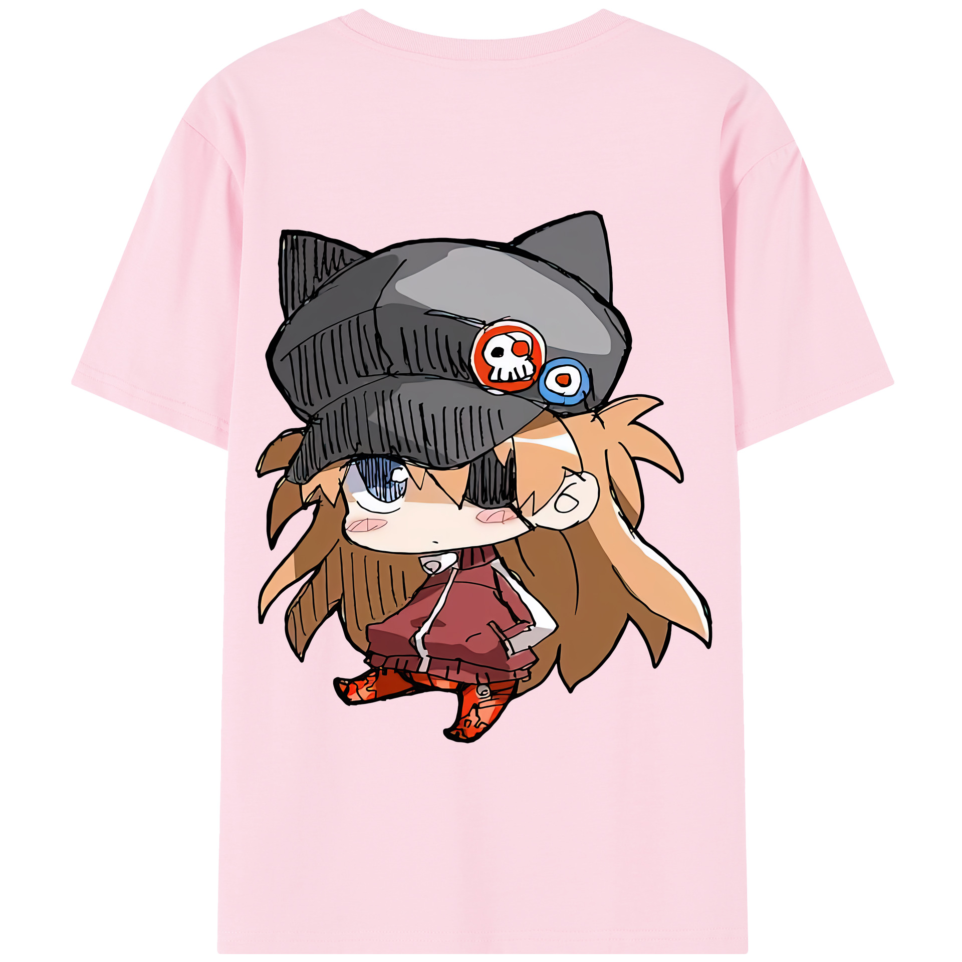 （画像用） EVA 新世紀エヴァンゲリオン 綿100％半袖Tシャツ（背面プリント）