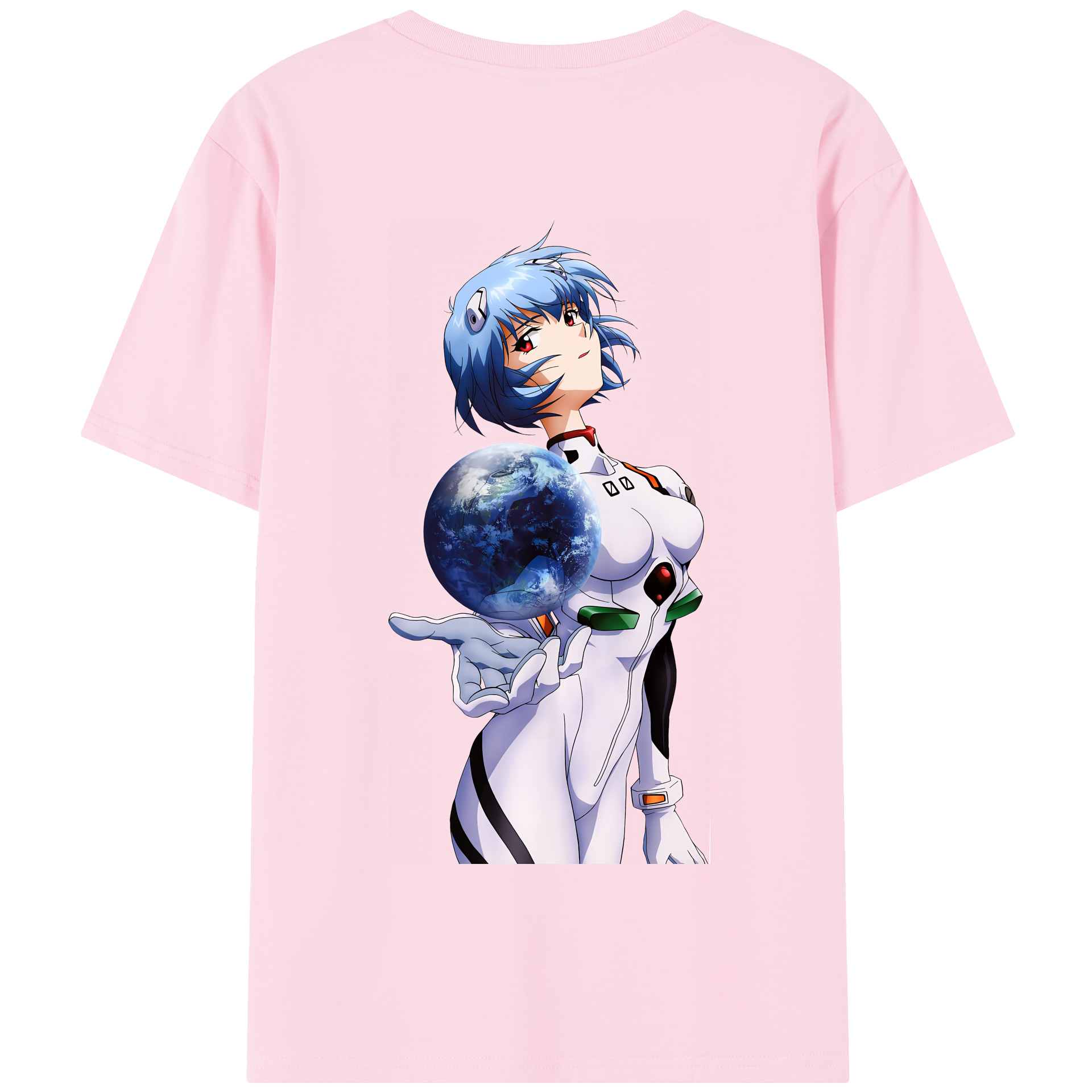 （画像用） EVA 新世紀エヴァンゲリオン 綿100％半袖Tシャツ（背面プリント）