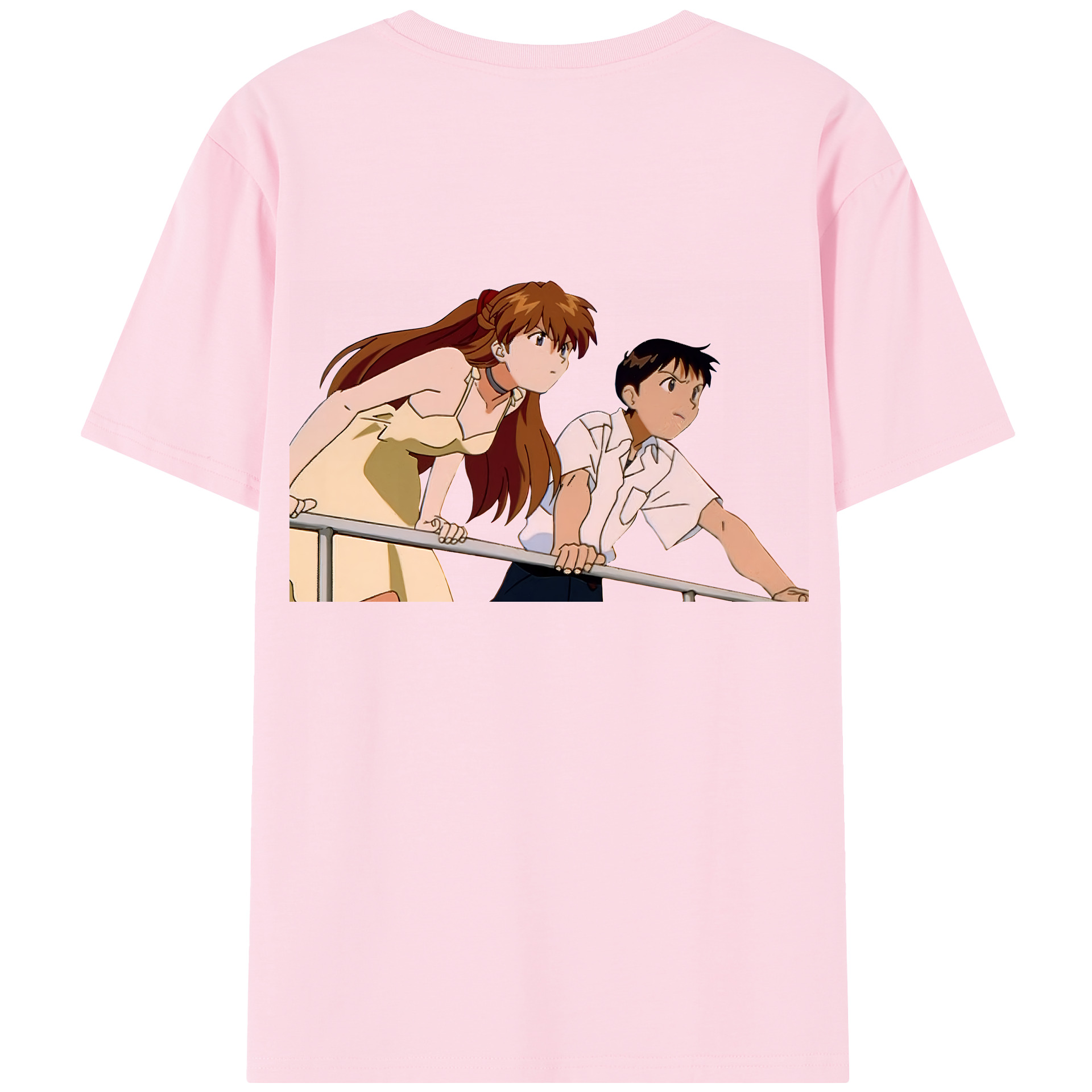 （画像用） EVA 新世紀エヴァンゲリオン 綿100％半袖Tシャツ（背面プリント）