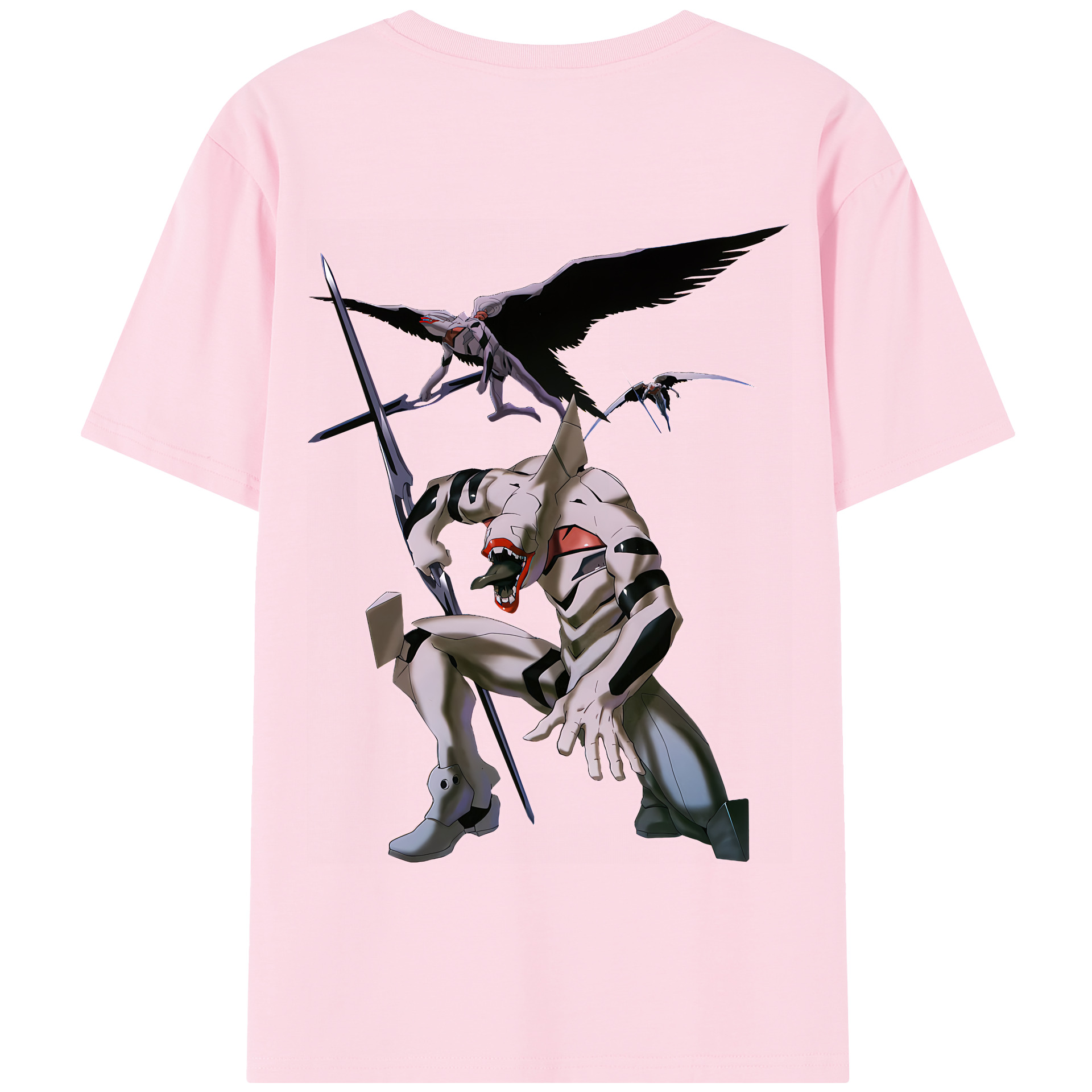 （画像用） EVA 新世紀エヴァンゲリオン 綿100％半袖Tシャツ（背面プリント）