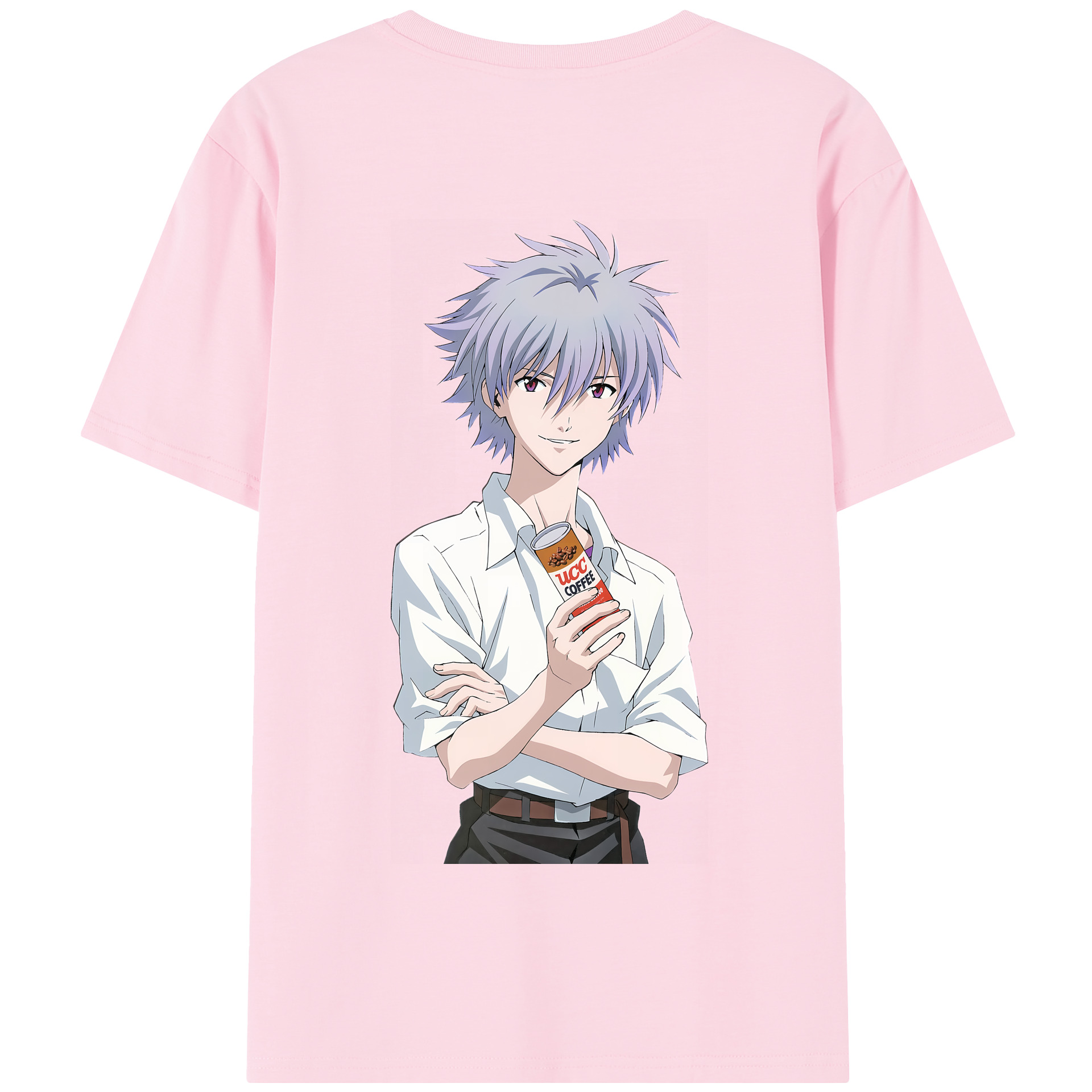 （画像用） EVA 新世紀エヴァンゲリオン 綿100％半袖Tシャツ（背面プリント）