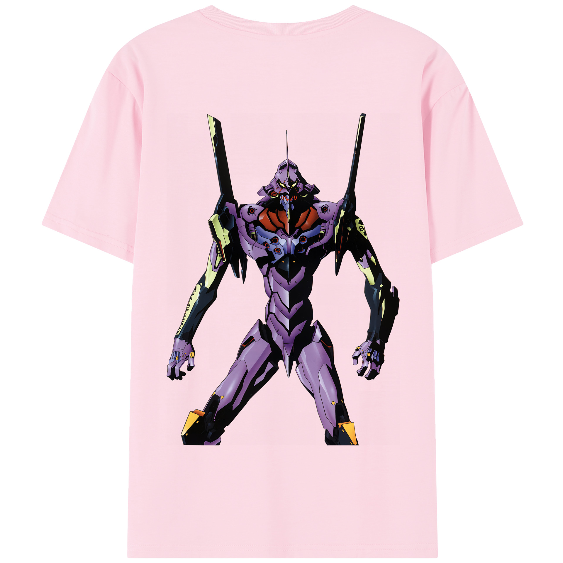 （画像用） EVA 新世紀エヴァンゲリオン 綿100％半袖Tシャツ（背面プリント）