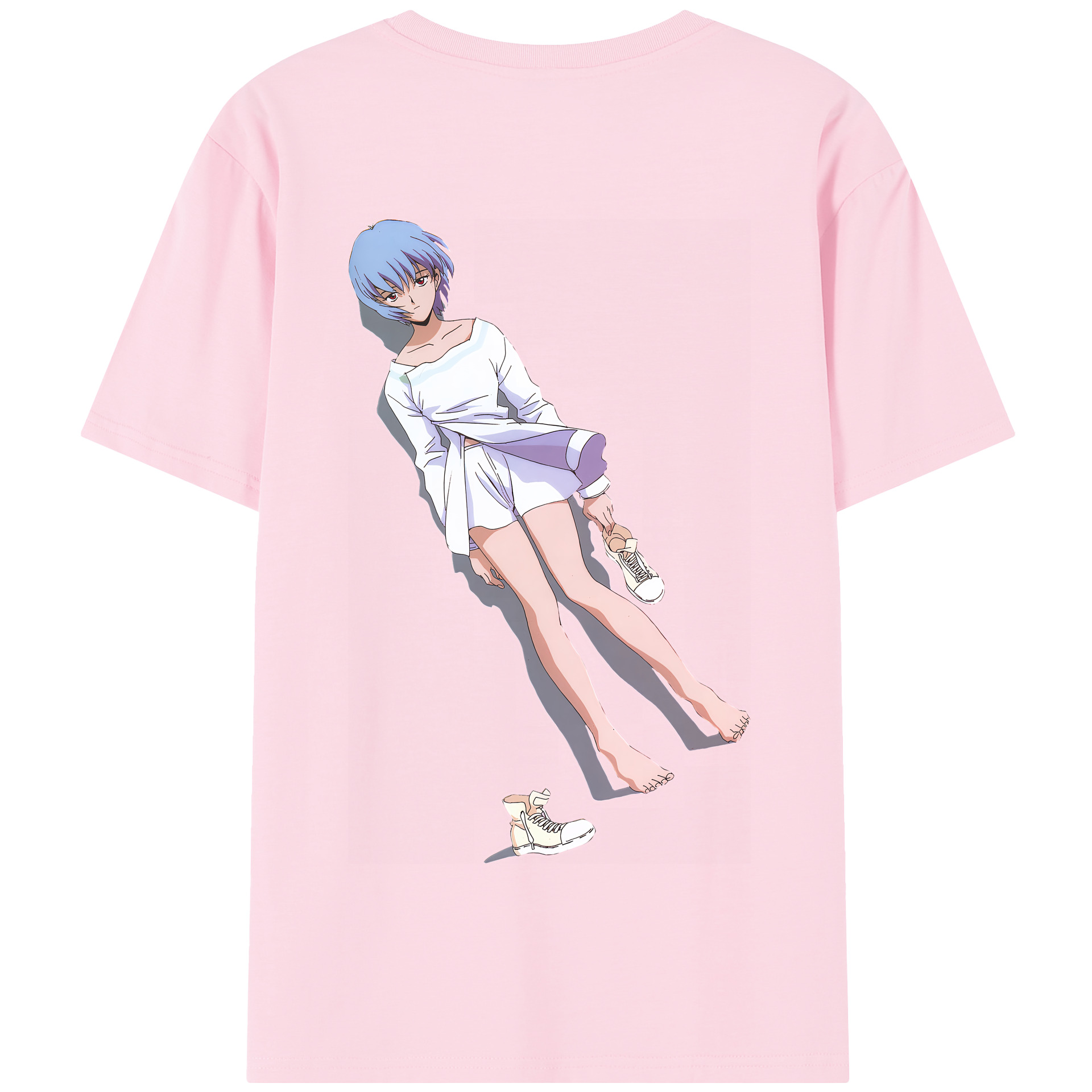 （画像用） EVA 新世紀エヴァンゲリオン 綿100％半袖Tシャツ（背面プリント）