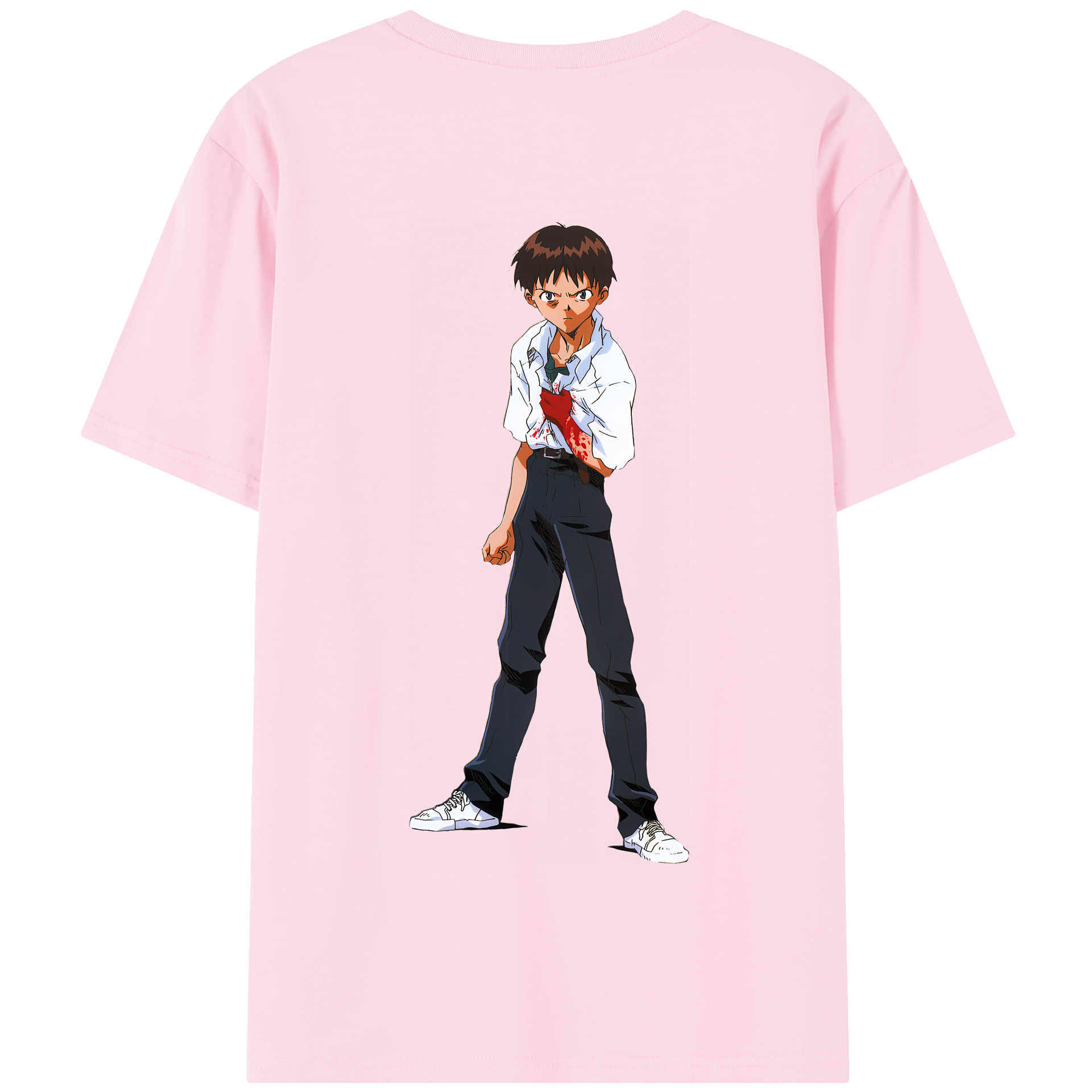 （画像用） EVA 新世紀エヴァンゲリオン 綿100％半袖Tシャツ（背面プリント）