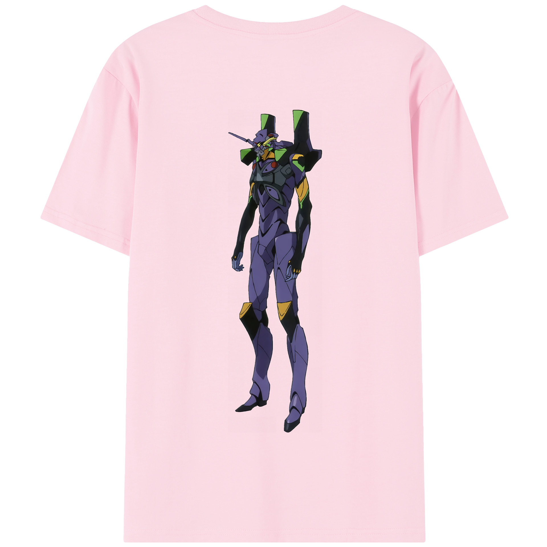 （画像用） EVA 新世紀エヴァンゲリオン 綿100％半袖Tシャツ（背面プリント）