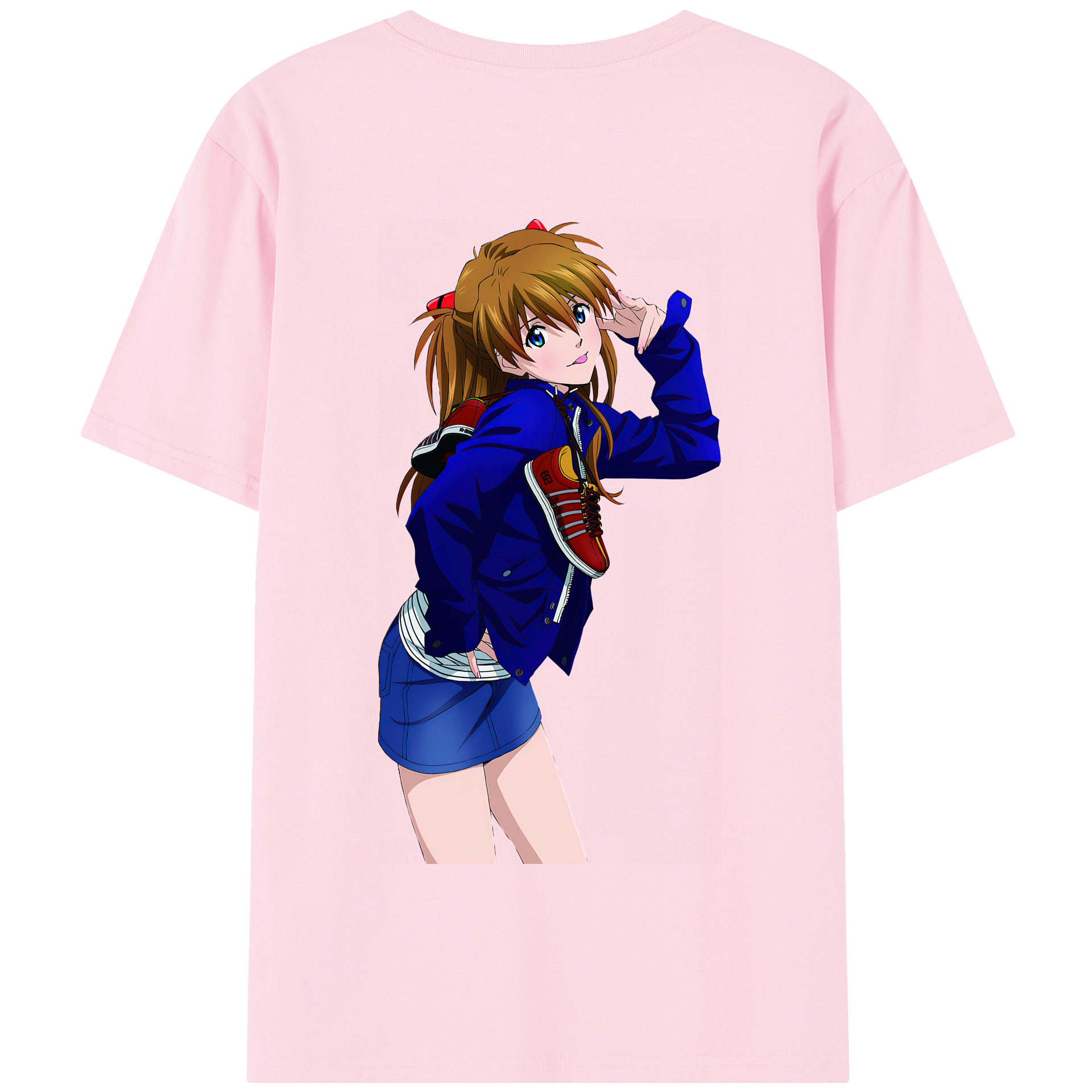 （画像用） EVA 新世紀エヴァンゲリオン 綿100％半袖Tシャツ（背面プリント）