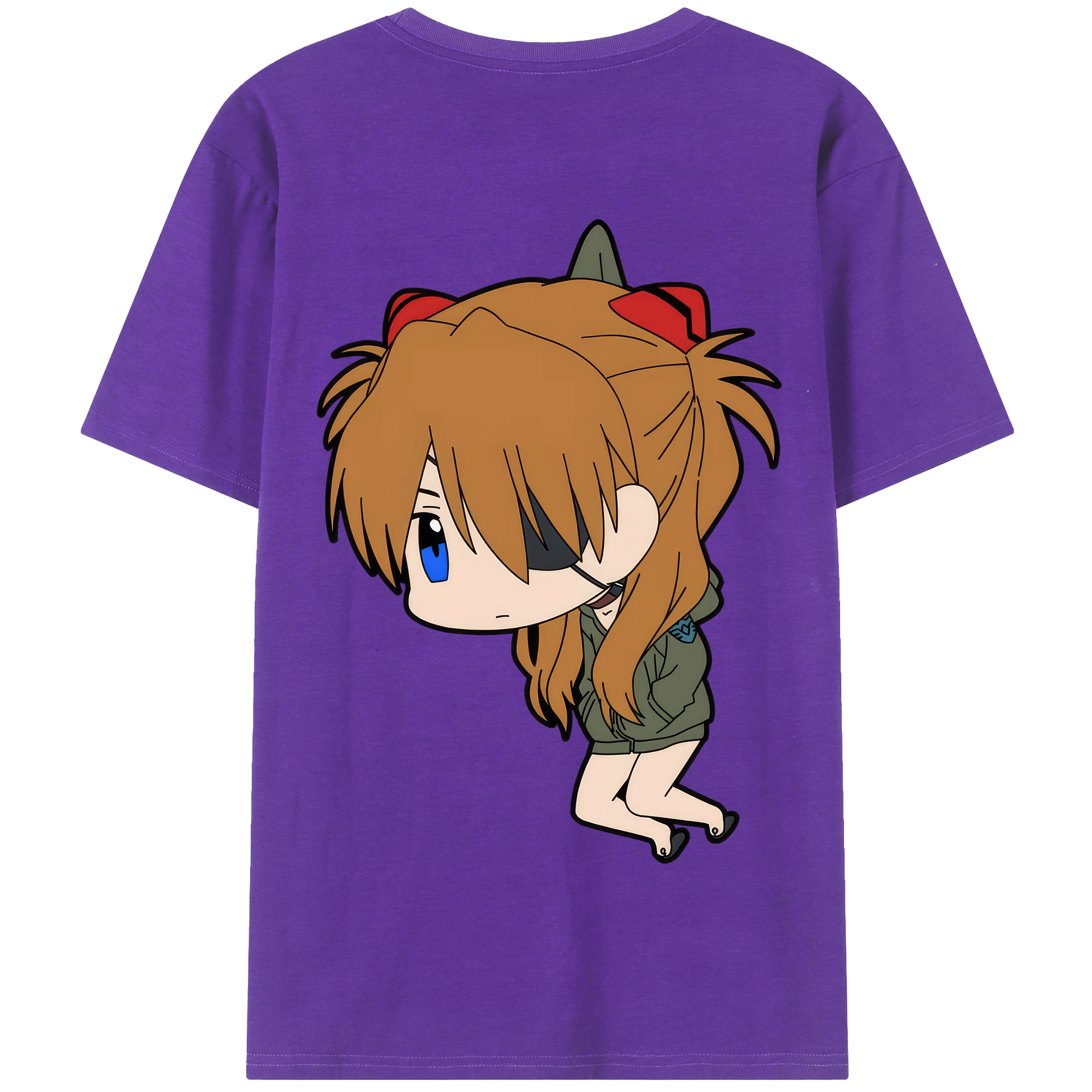 （画像用） EVA 新世紀エヴァンゲリオン 綿100％半袖Tシャツ（背面プリント）