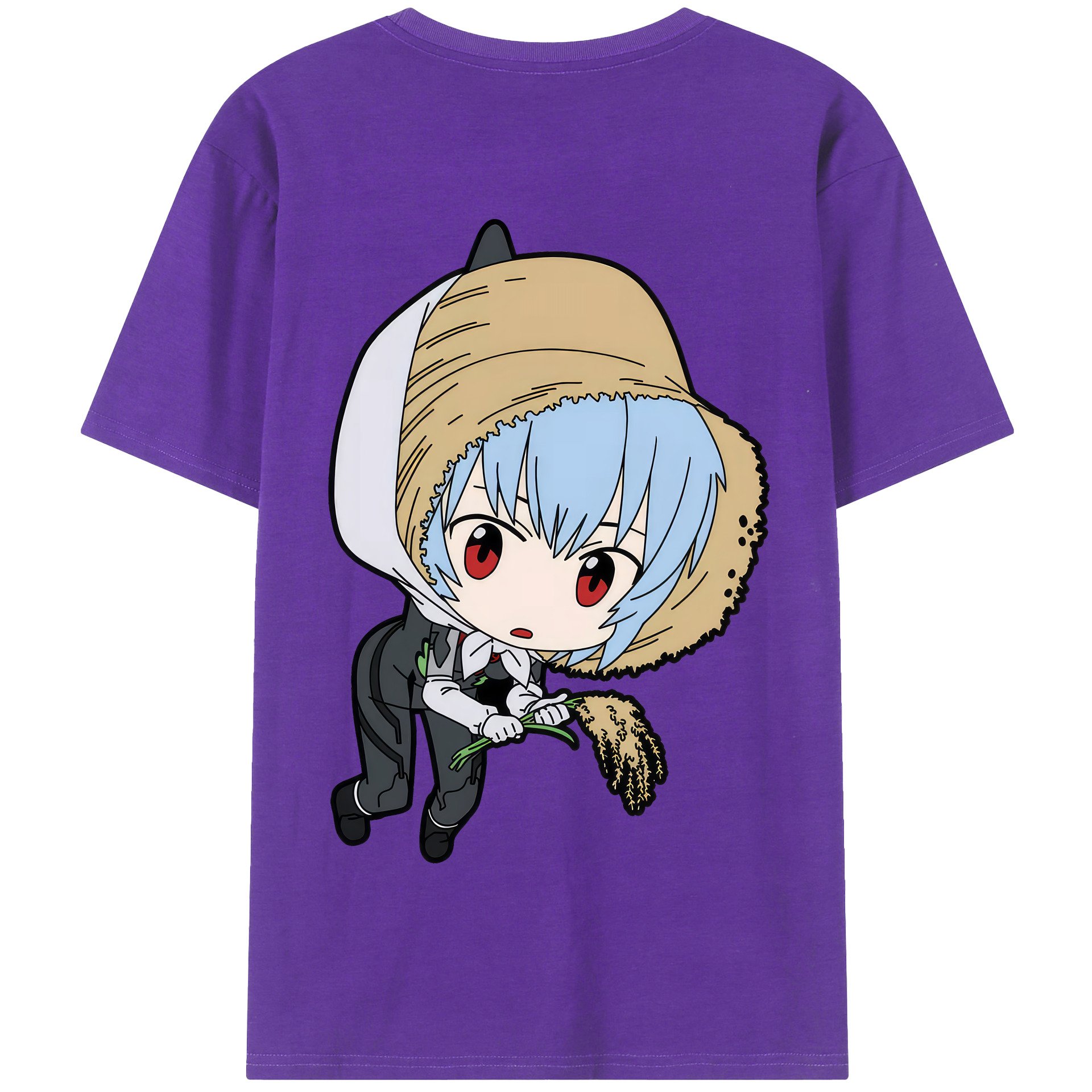 （画像用） EVA 新世紀エヴァンゲリオン 綿100％半袖Tシャツ（背面プリント）