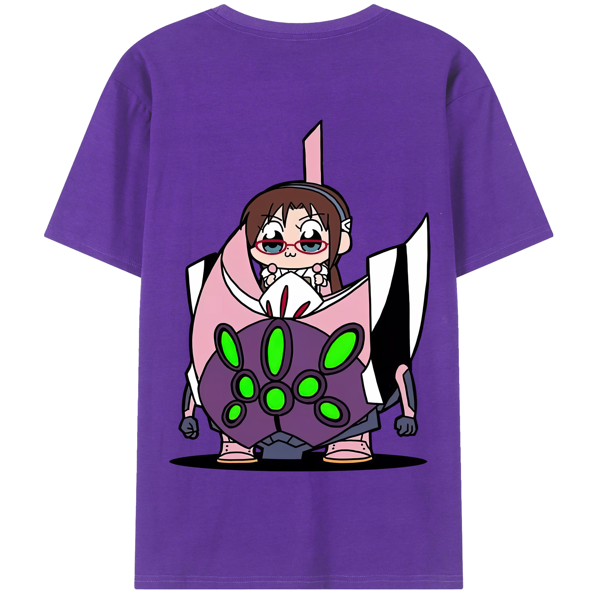 （画像用） EVA 新世紀エヴァンゲリオン 綿100％半袖Tシャツ（背面プリント）
