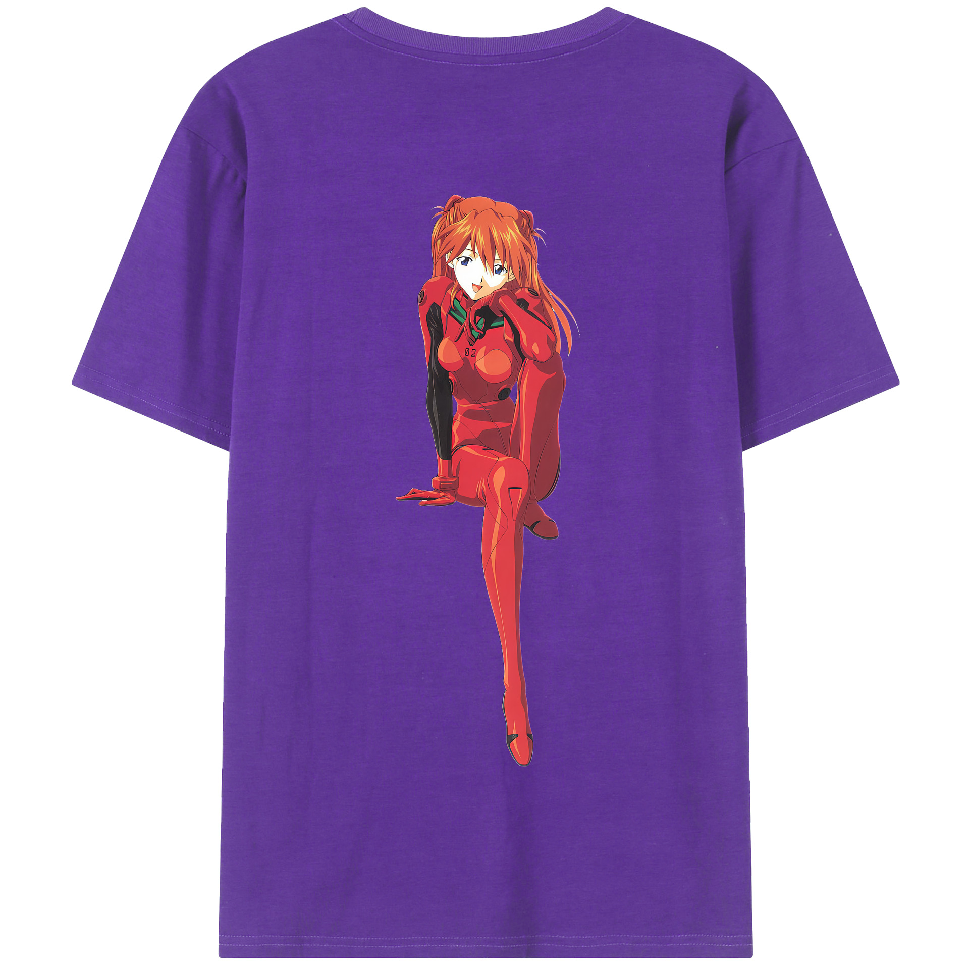 （画像用） EVA 新世紀エヴァンゲリオン 綿100％半袖Tシャツ（背面プリント）