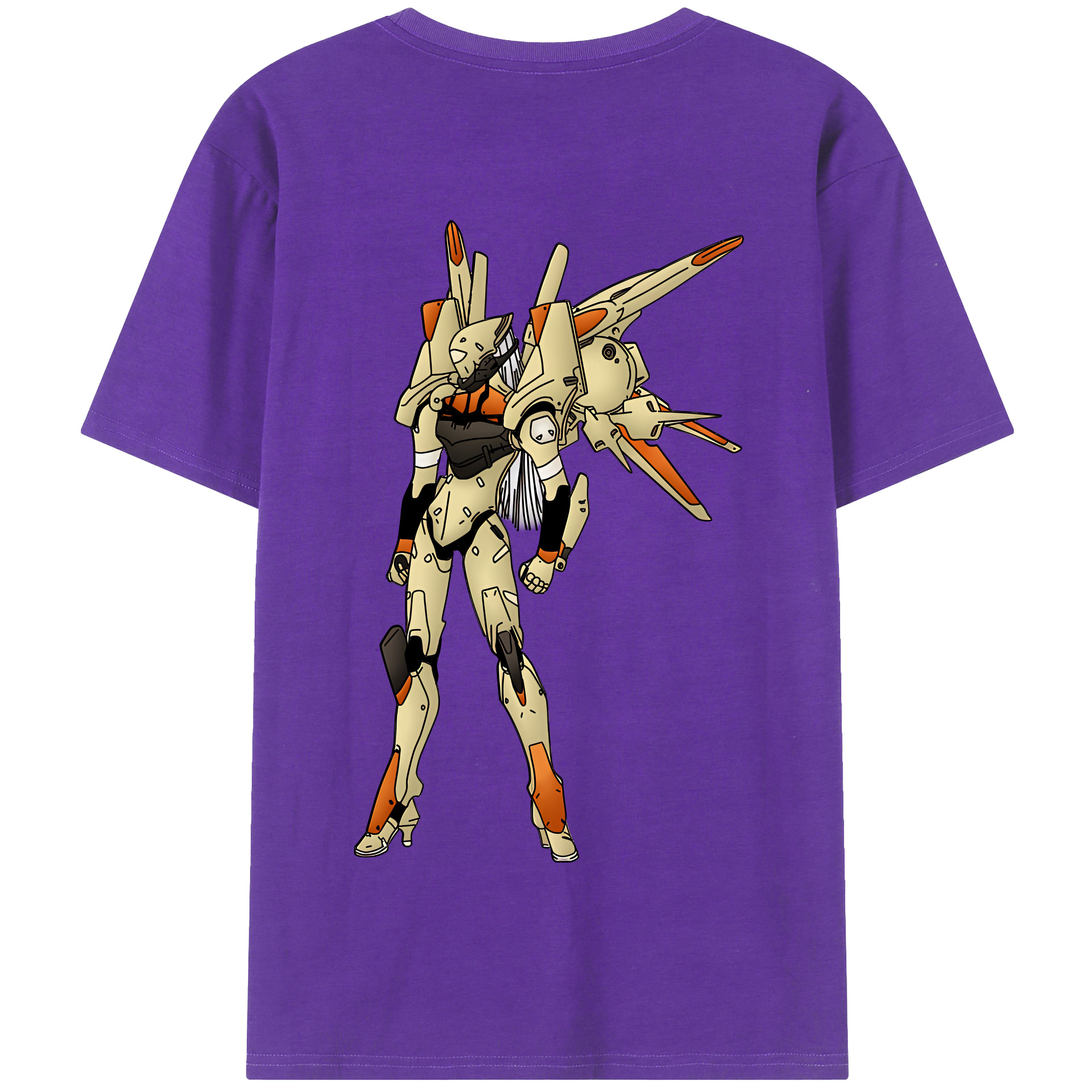（画像用） EVA 新世紀エヴァンゲリオン 綿100％半袖Tシャツ（背面プリント）