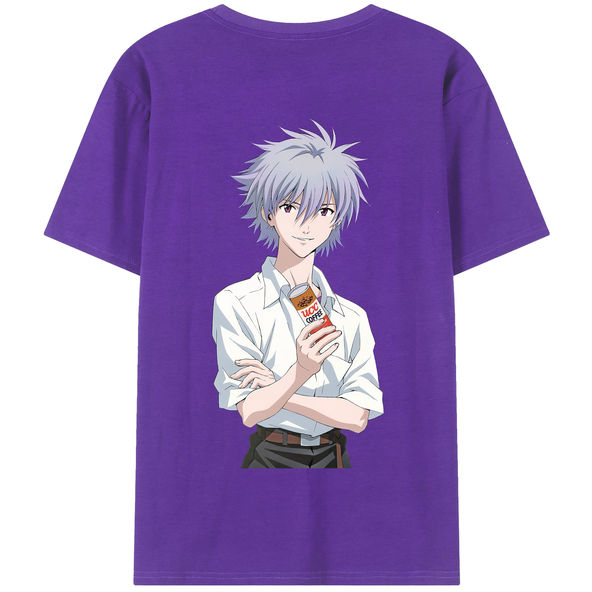 （画像用） EVA 新世紀エヴァンゲリオン 綿100％半袖Tシャツ（背面プリント）
