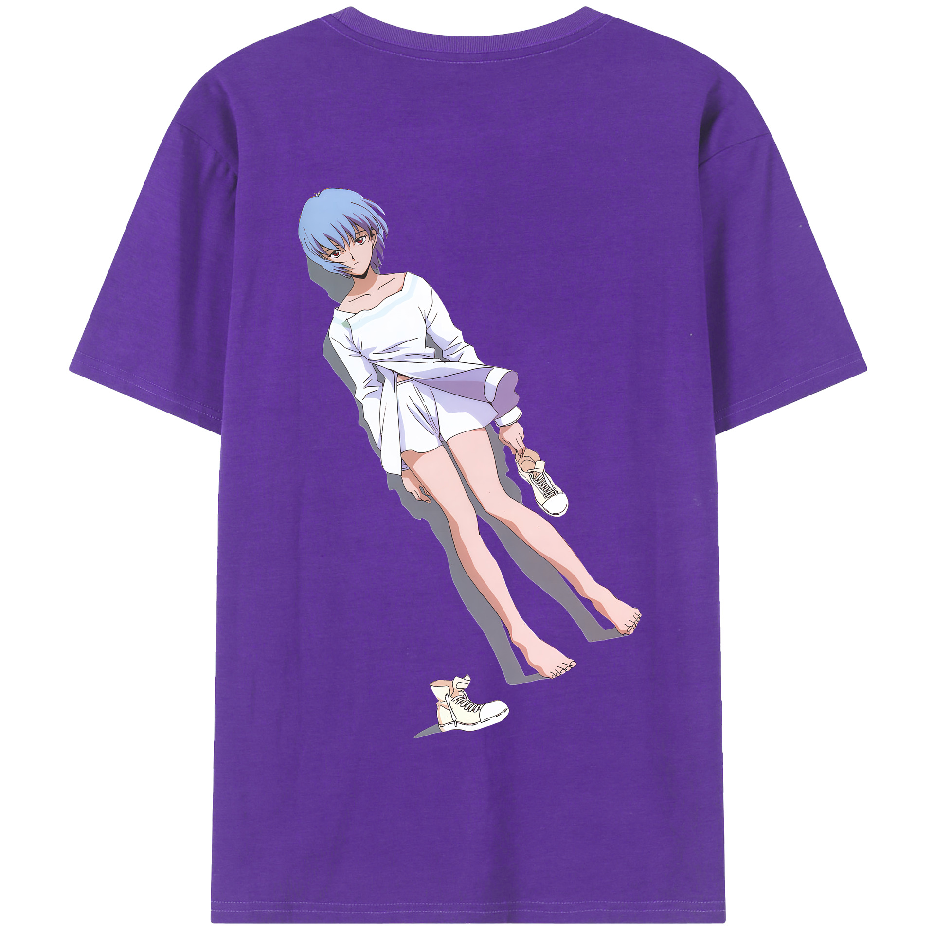 （画像用） EVA 新世紀エヴァンゲリオン 綿100％半袖Tシャツ（背面プリント）