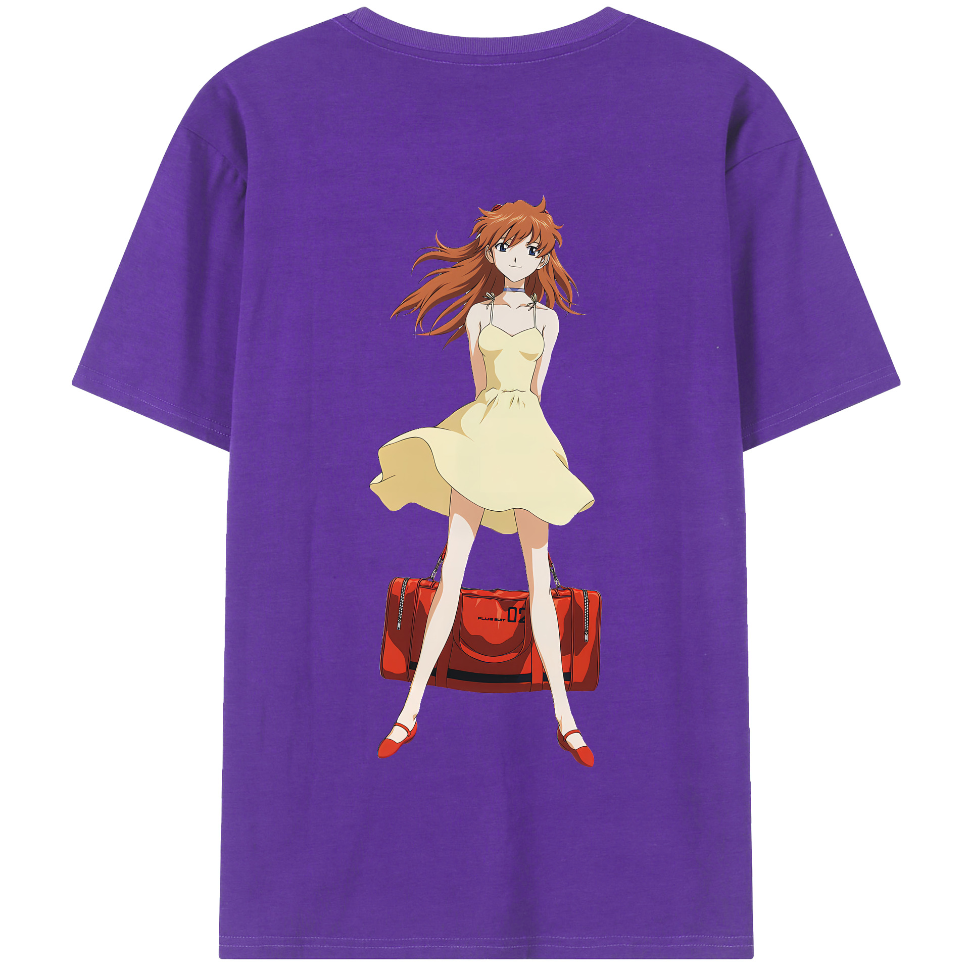 （画像用） EVA 新世紀エヴァンゲリオン 綿100％半袖Tシャツ（背面プリント）
