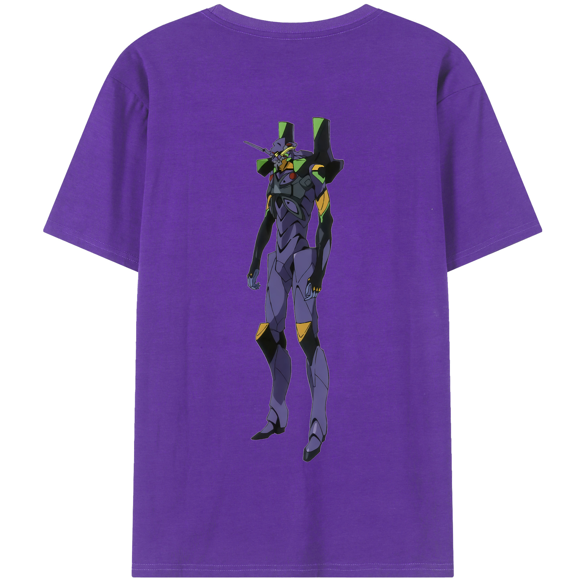 （画像用） EVA 新世紀エヴァンゲリオン 綿100％半袖Tシャツ（背面プリント）