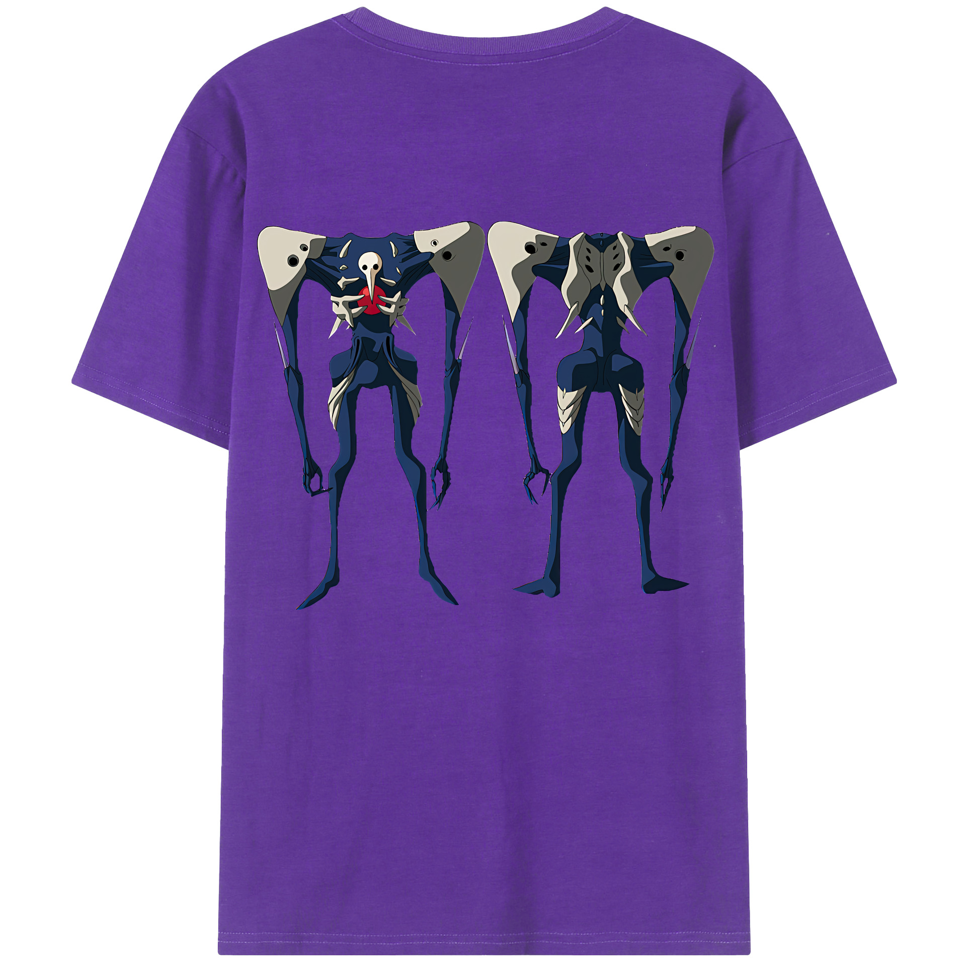 （画像用） EVA 新世紀エヴァンゲリオン 綿100％半袖Tシャツ（背面プリント）