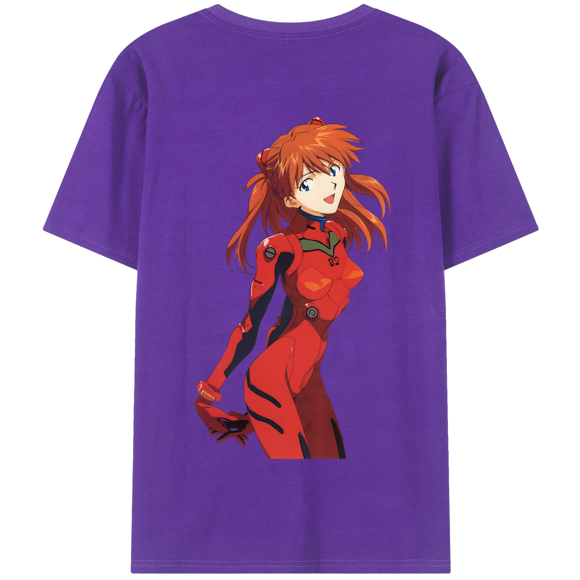 （画像用） EVA 新世紀エヴァンゲリオン 綿100％半袖Tシャツ（背面プリント）