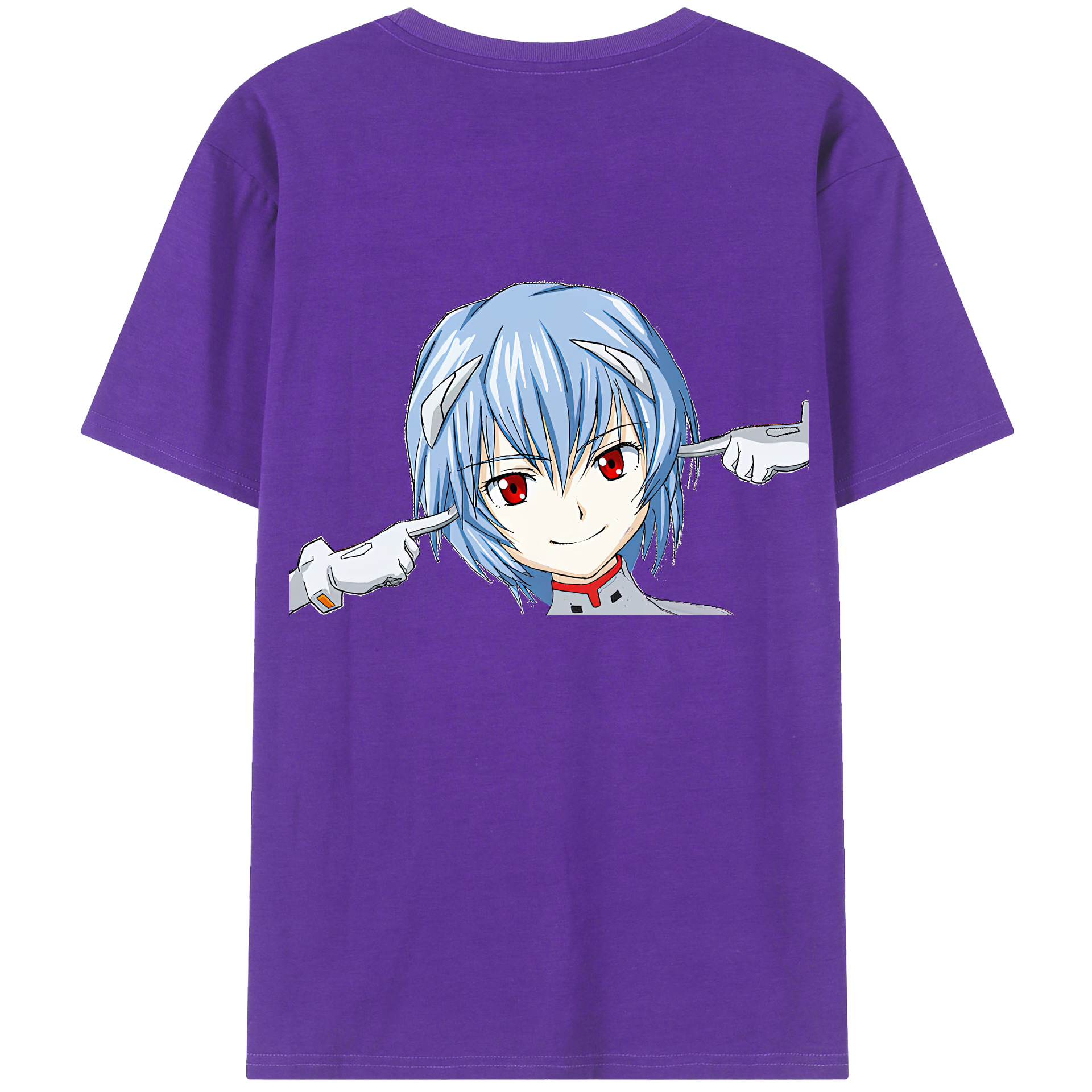 （画像用） EVA 新世紀エヴァンゲリオン 綿100％半袖Tシャツ（背面プリント）