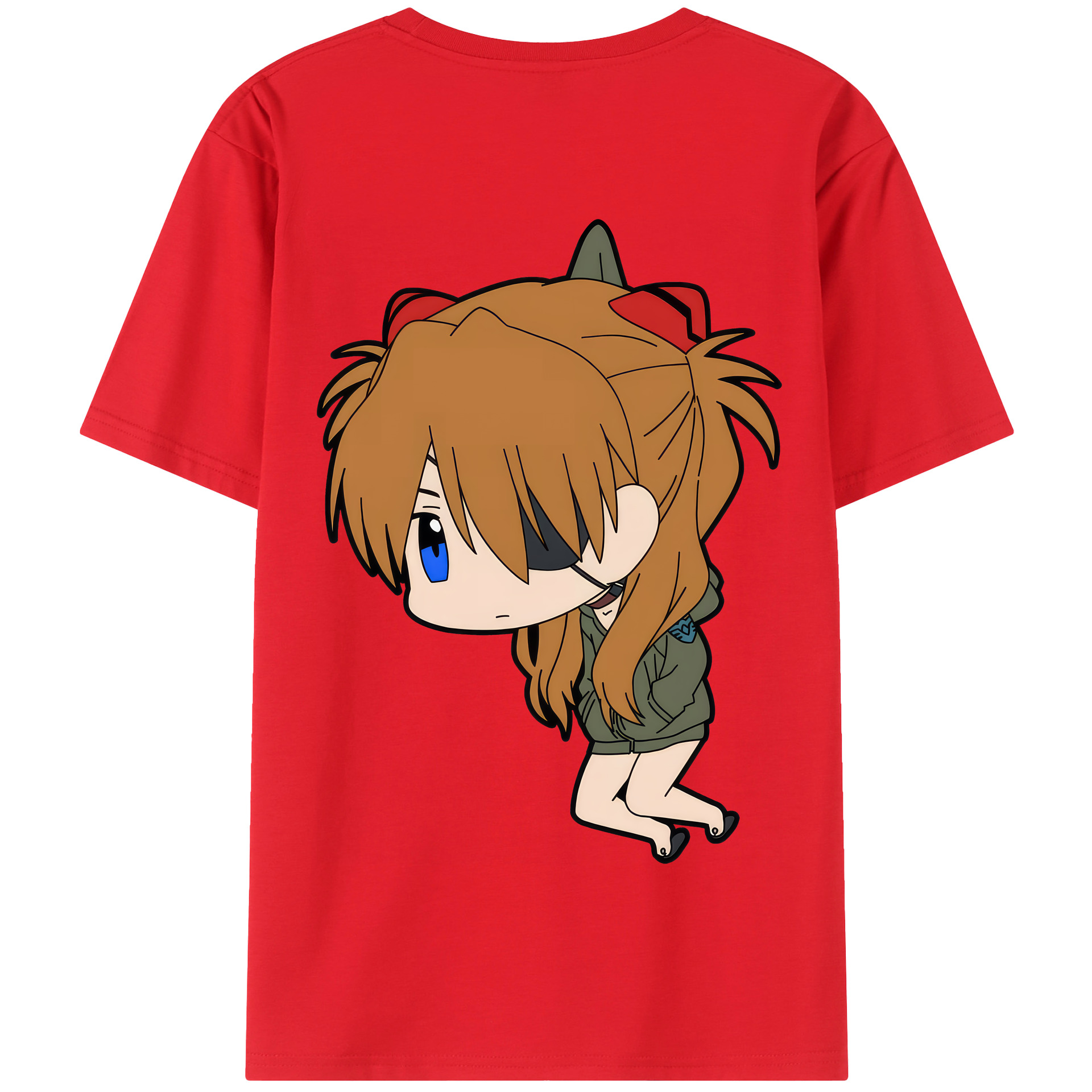 （画像用） EVA 新世紀エヴァンゲリオン 綿100％半袖Tシャツ（背面プリント）