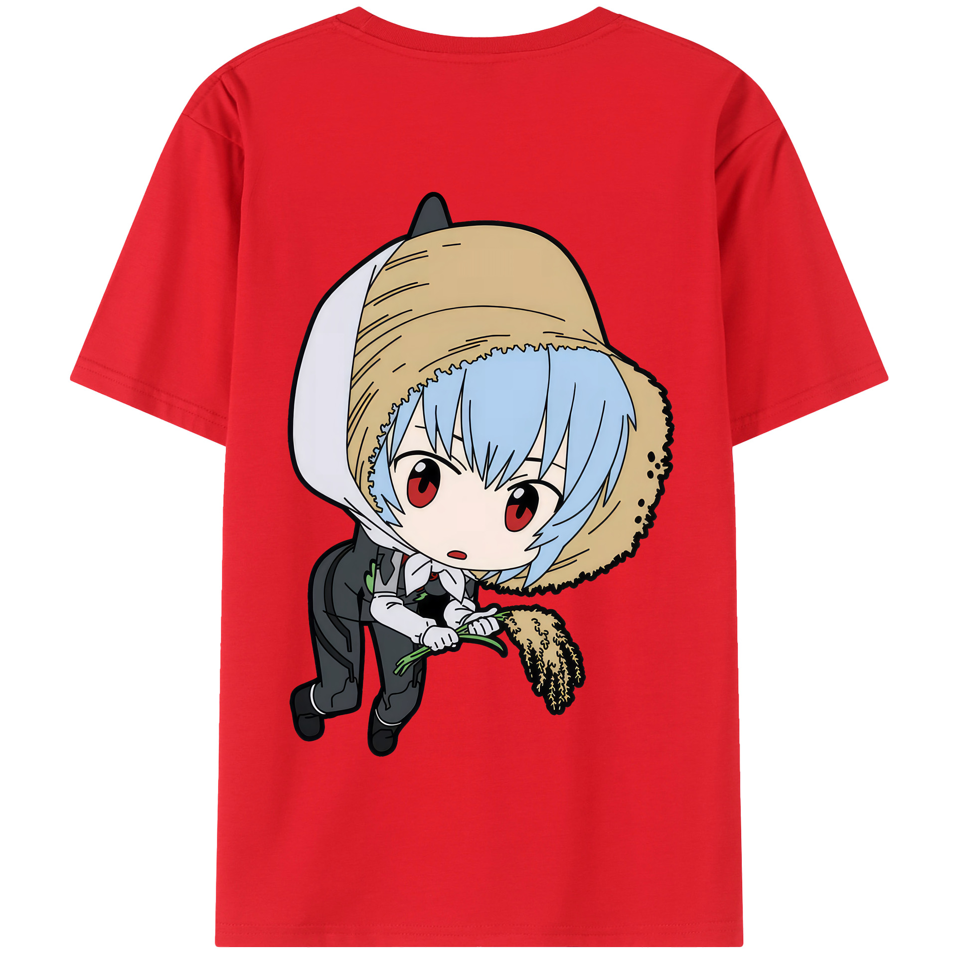 （画像用） EVA 新世紀エヴァンゲリオン 綿100％半袖Tシャツ（背面プリント）